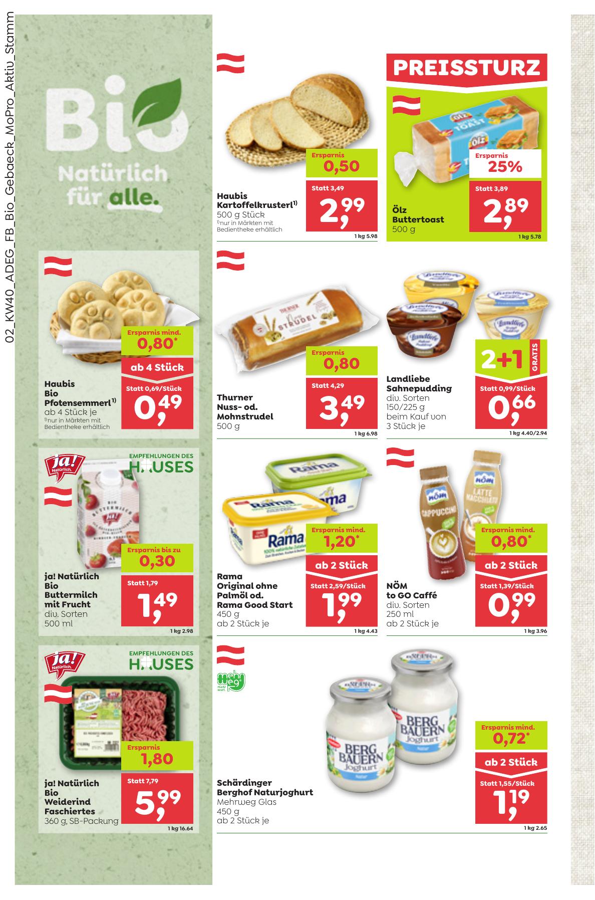 Adeg flyer page