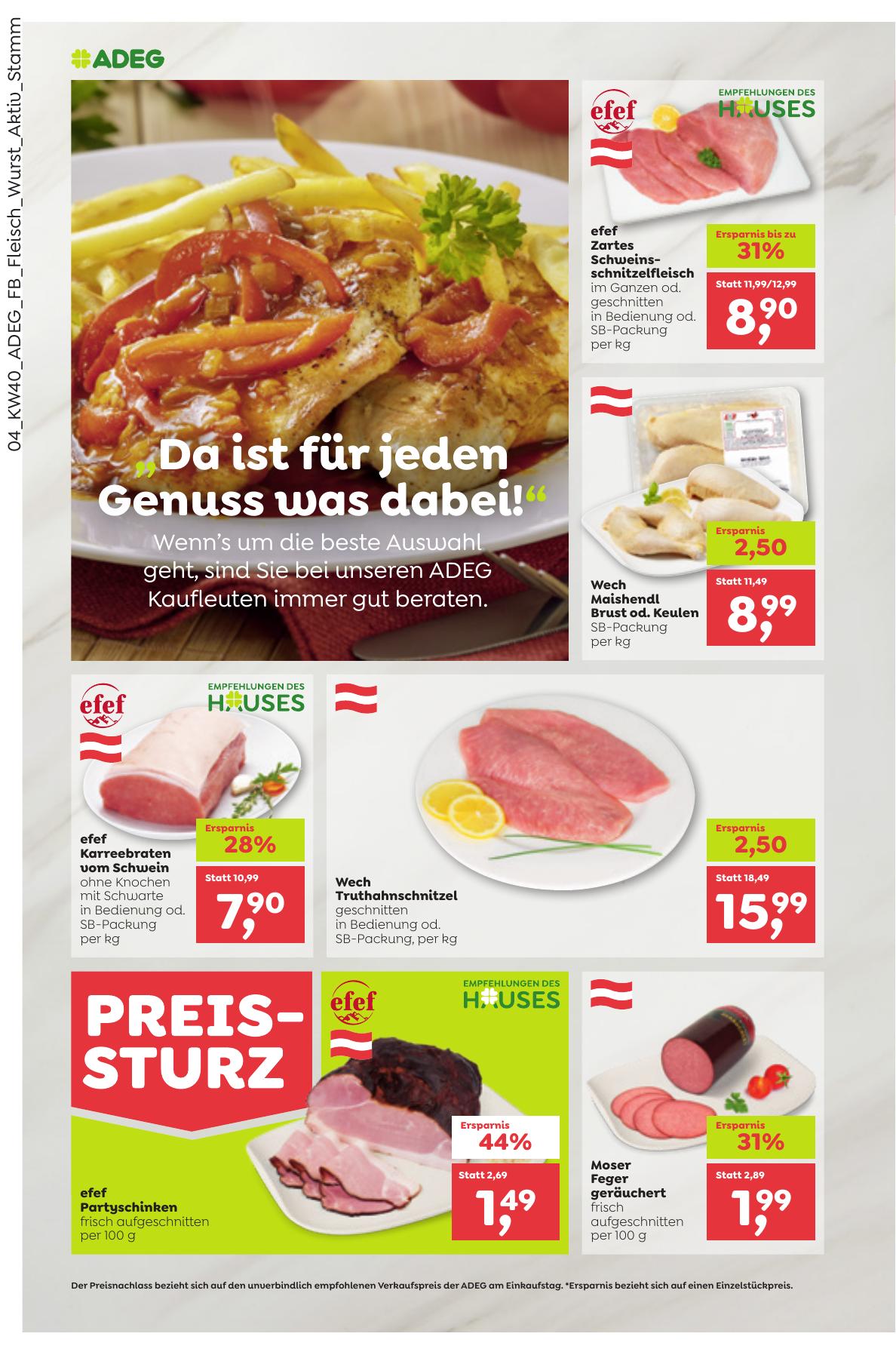 Adeg flyer page