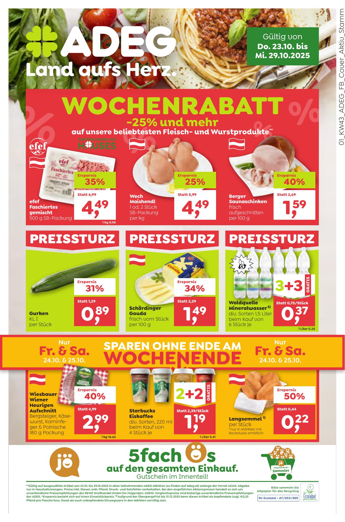 Adeg flyer page