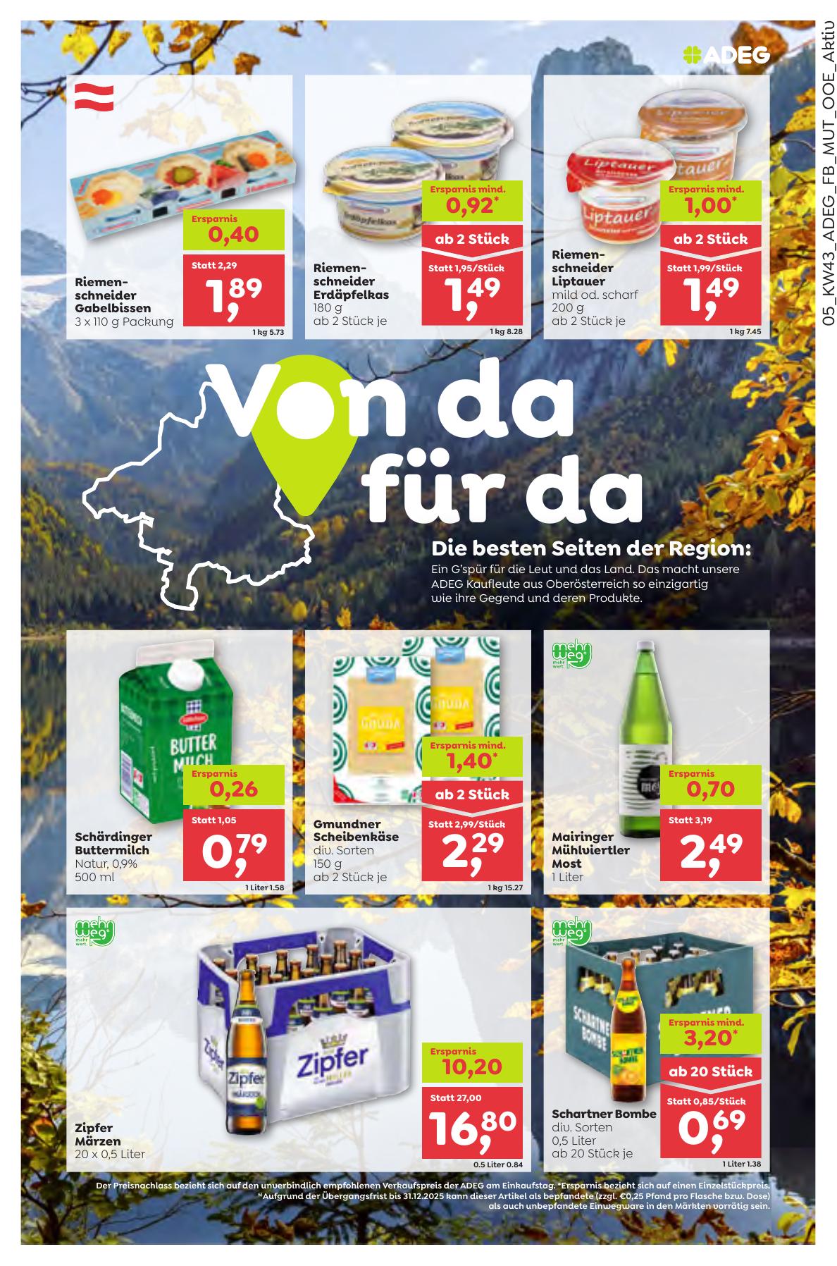 Adeg flyer page