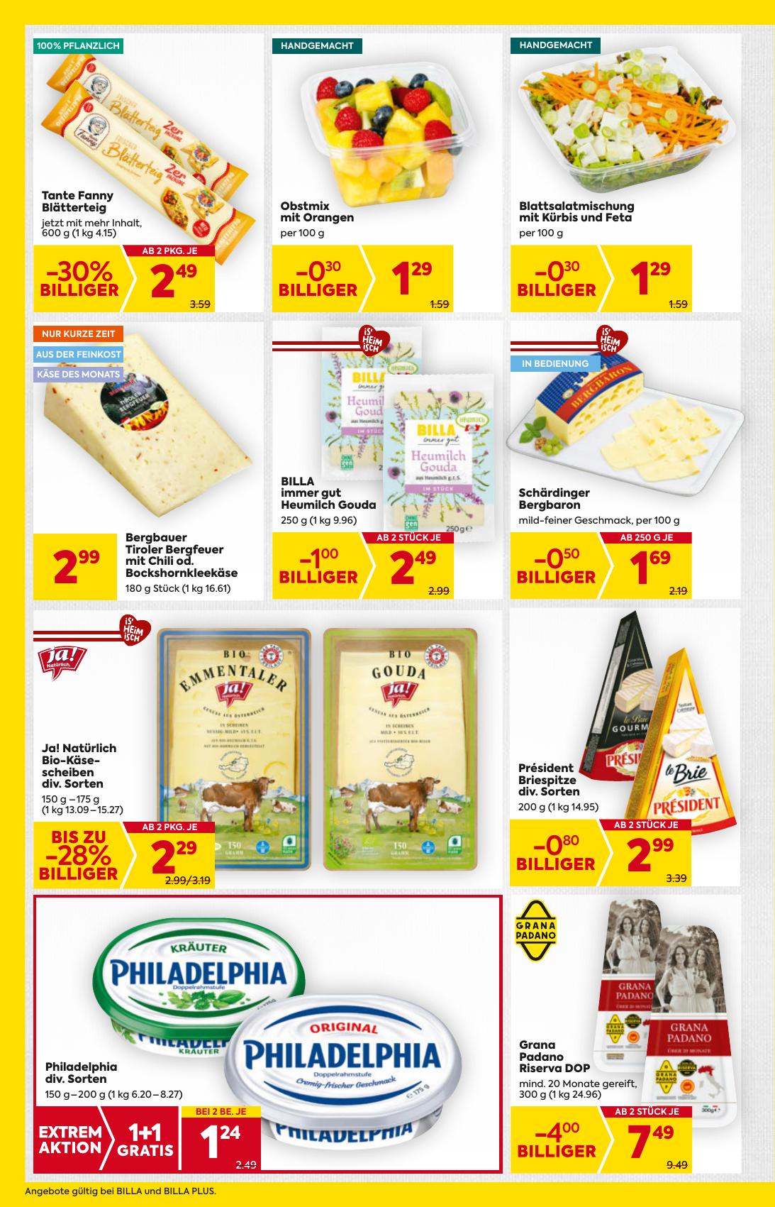 Billa flyer page