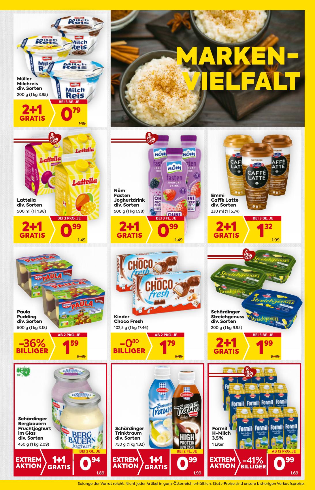 Billa flyer page