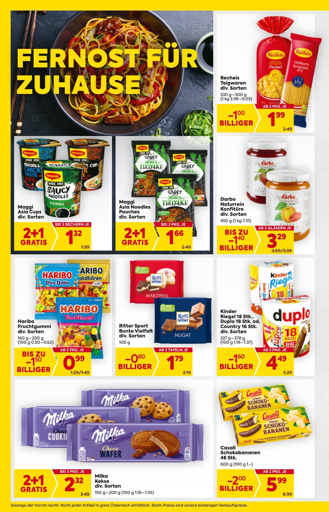 Billa flyer page