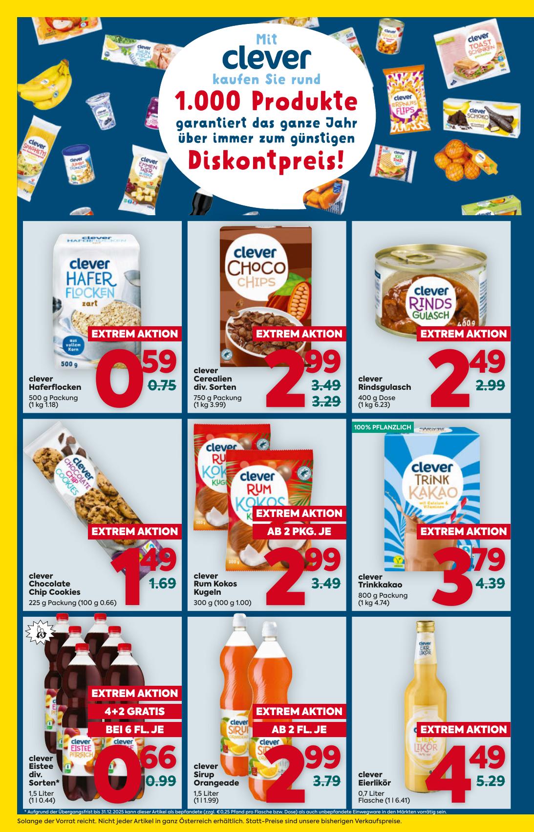 Billa flyer page