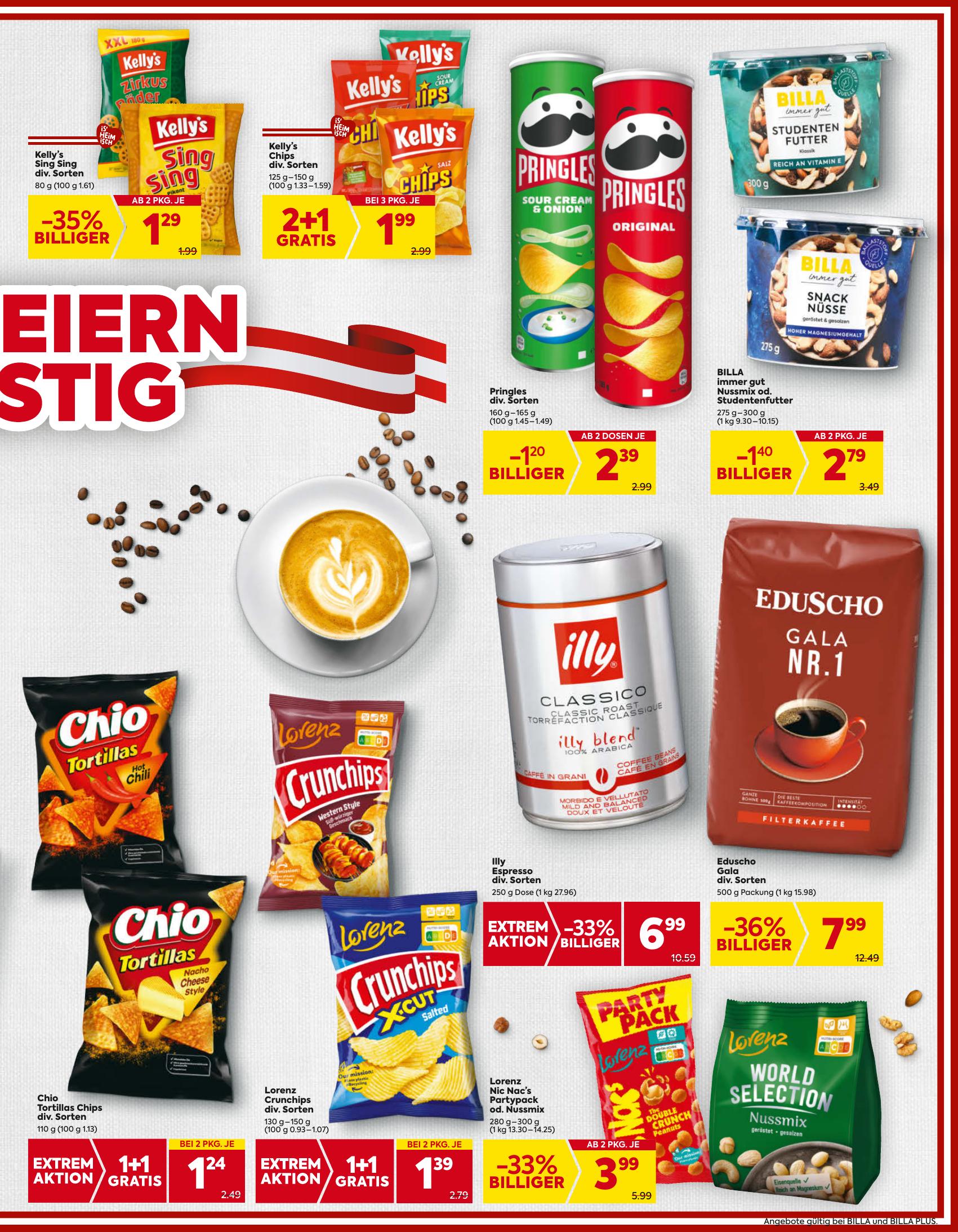 Billa flyer page
