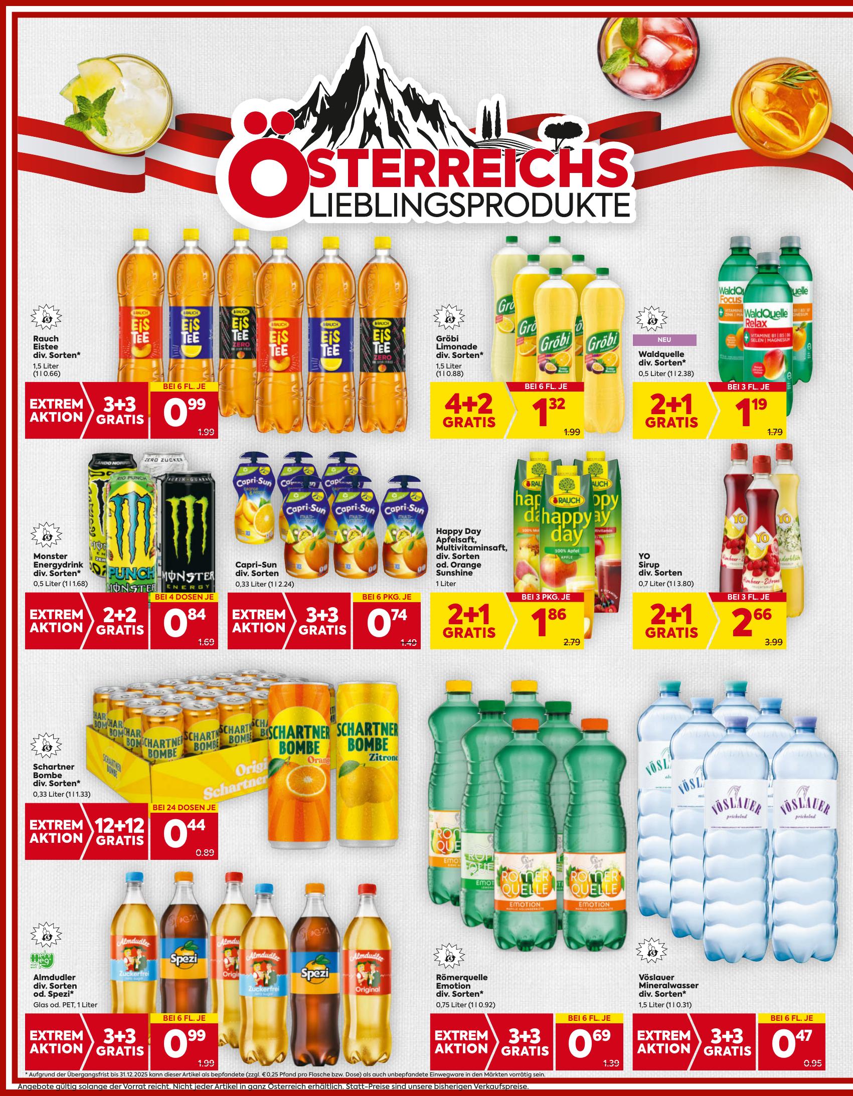 Billa flyer page