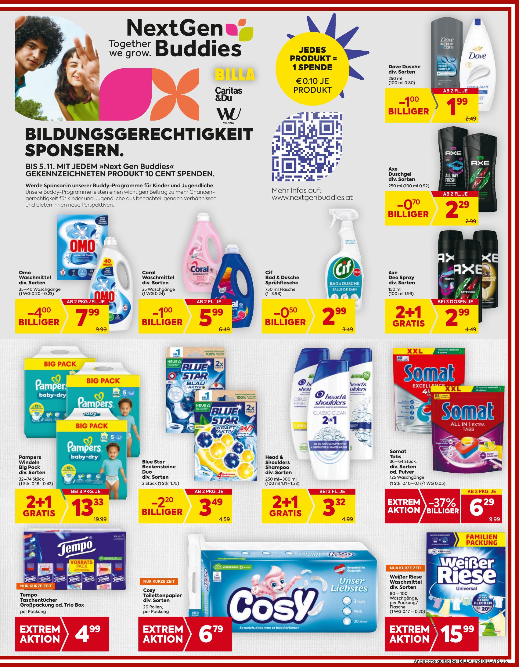 Billa flyer page