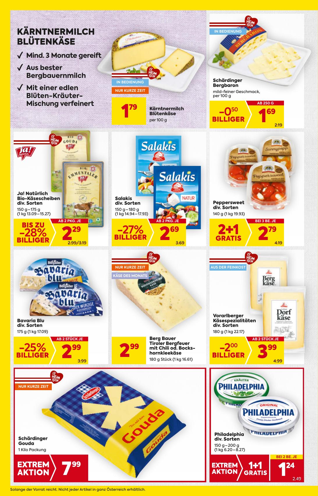 Billa flyer page