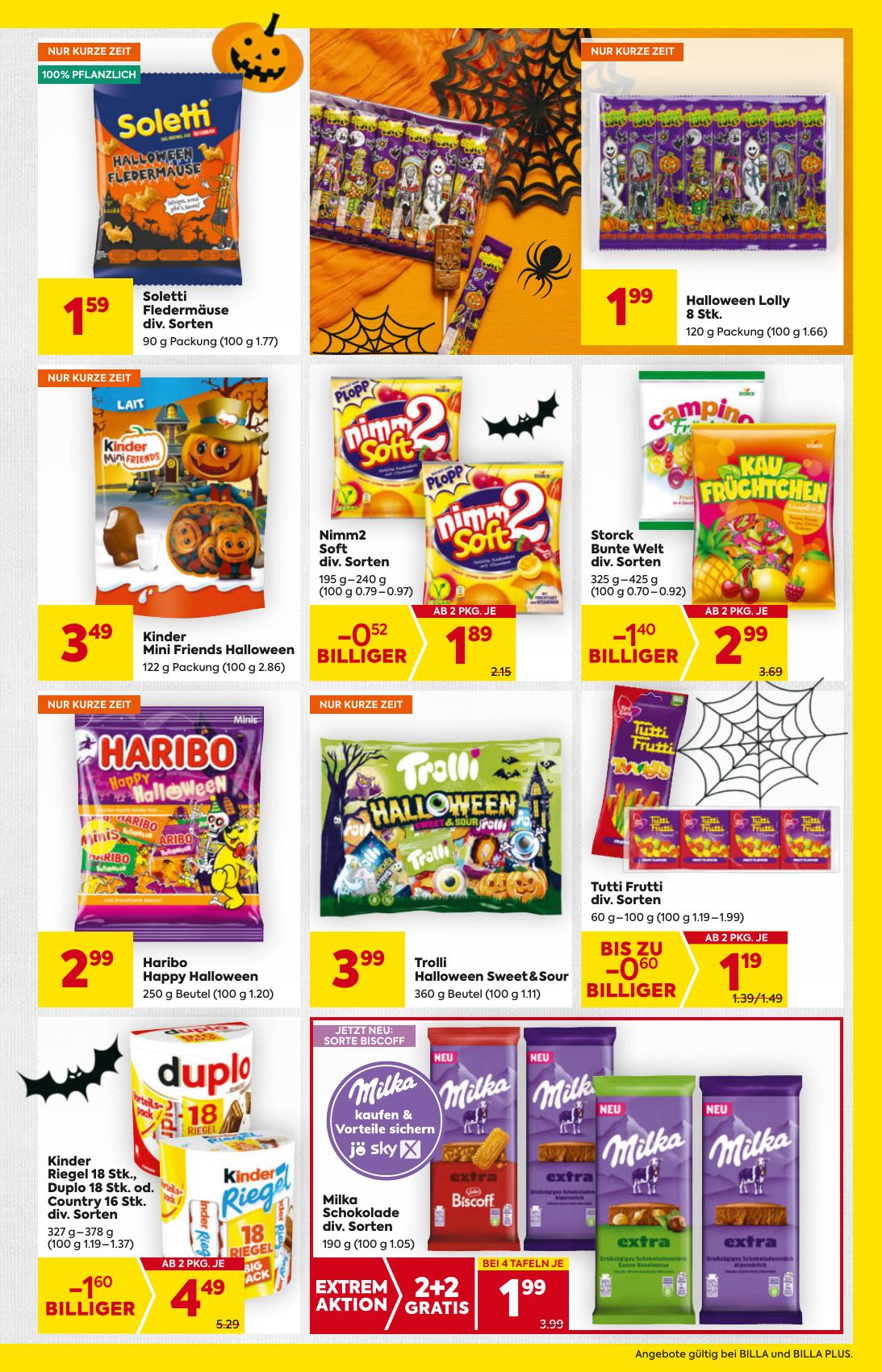 Billa flyer page