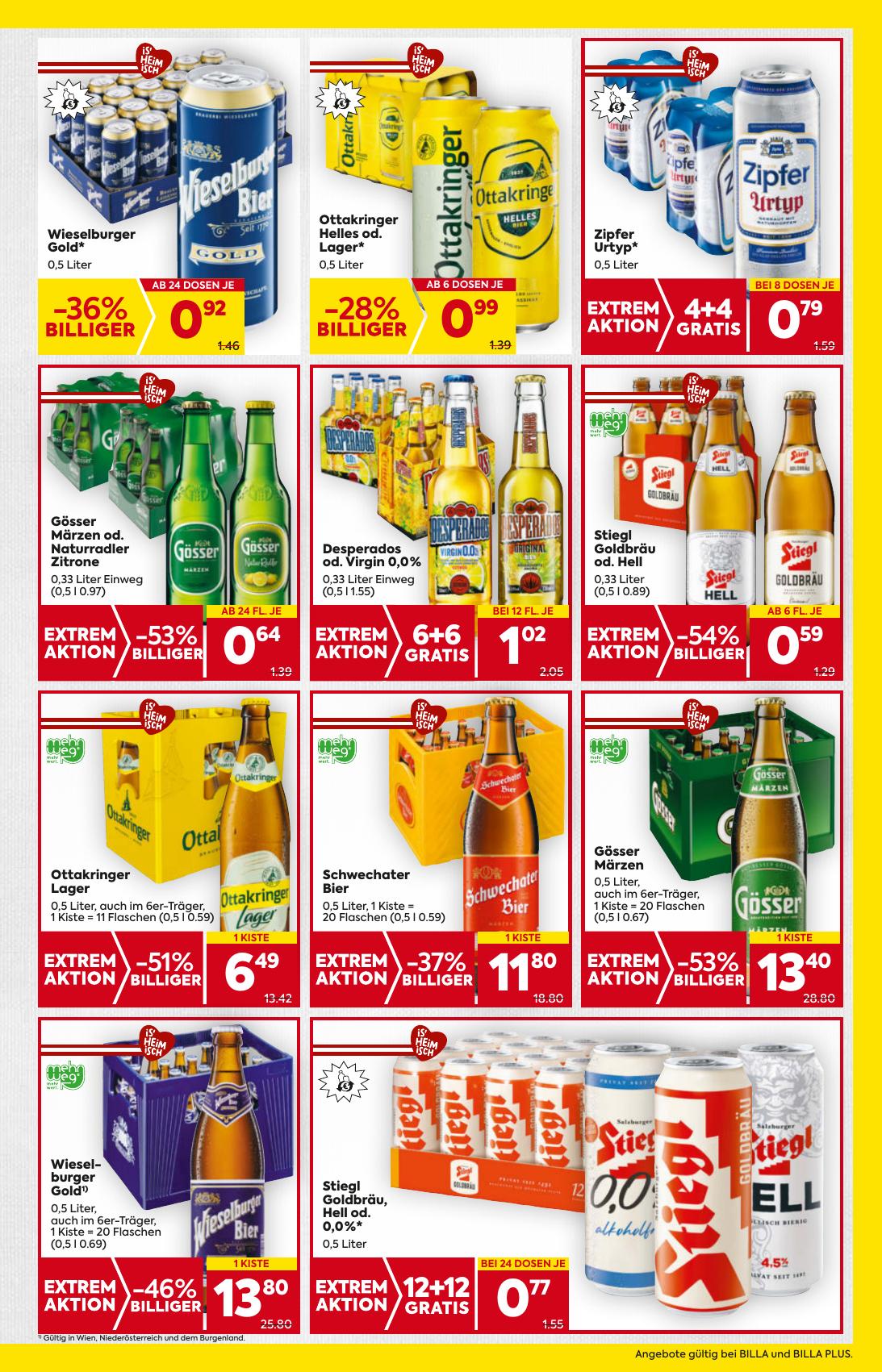 Billa flyer page