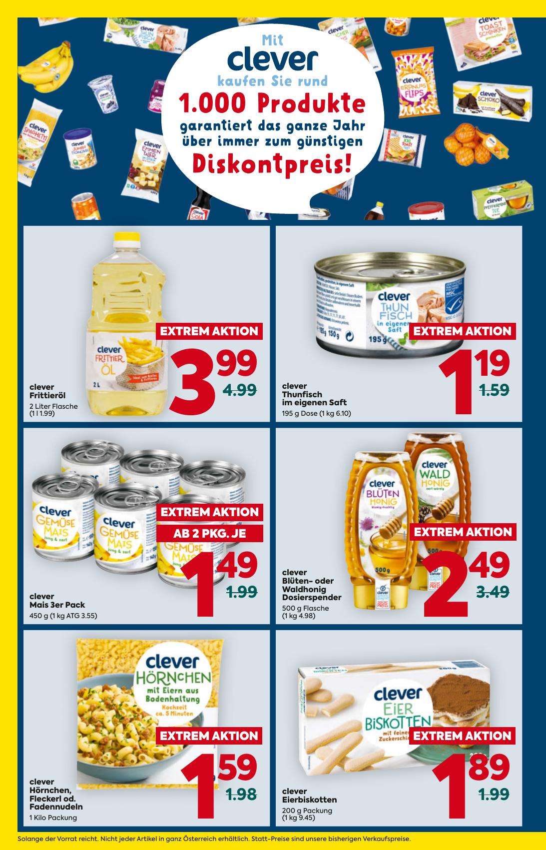 Billa flyer page