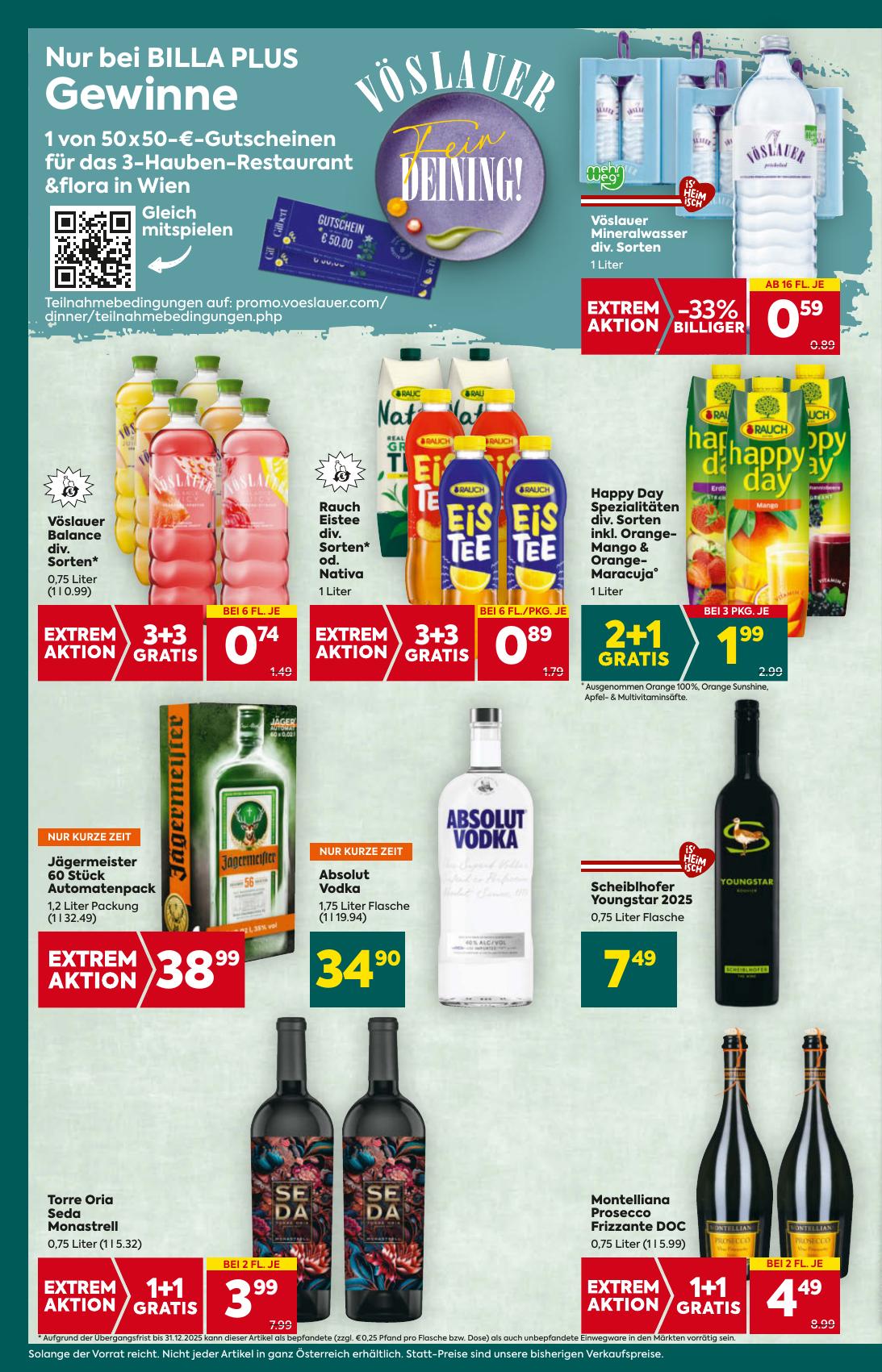 Billa Plus flyer page