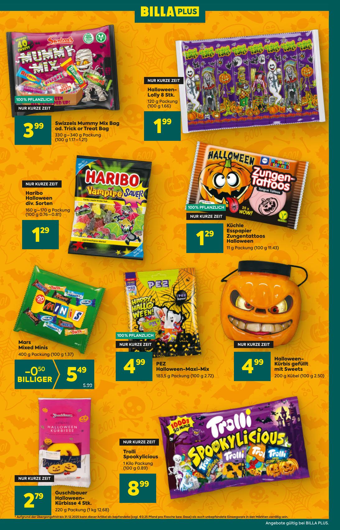 Billa Plus flyer page