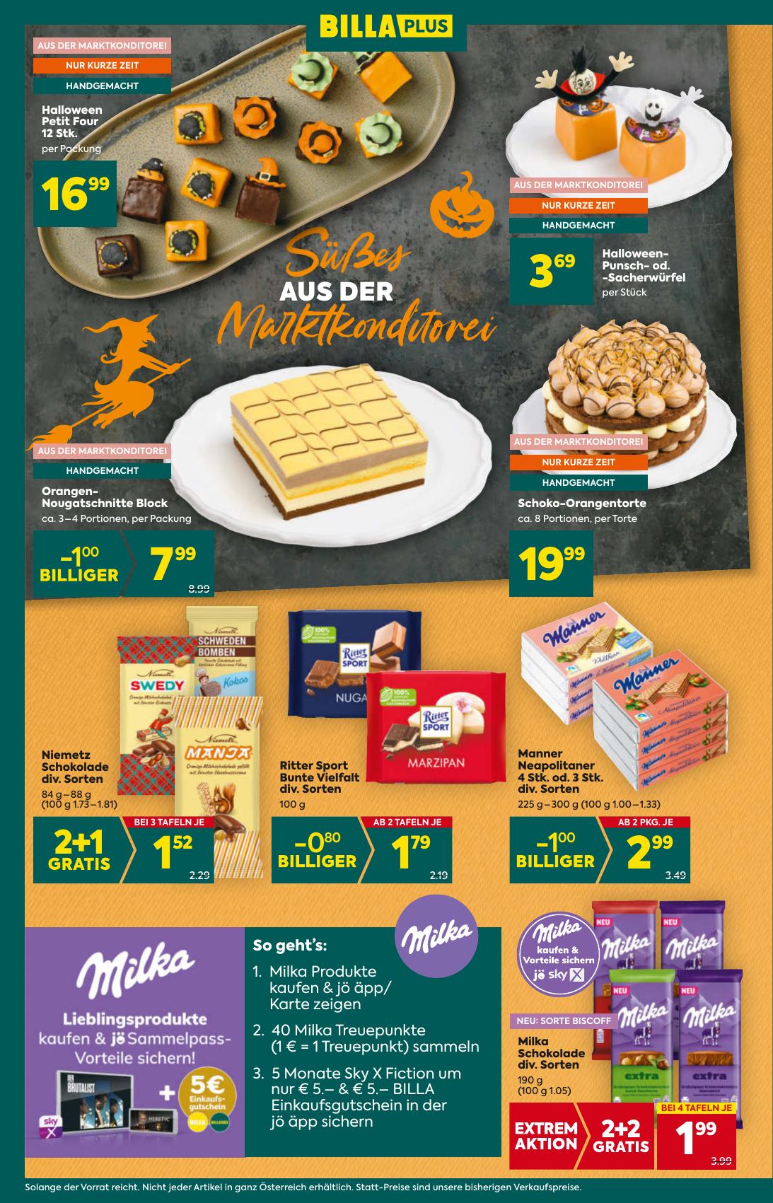 Billa Plus flyer page