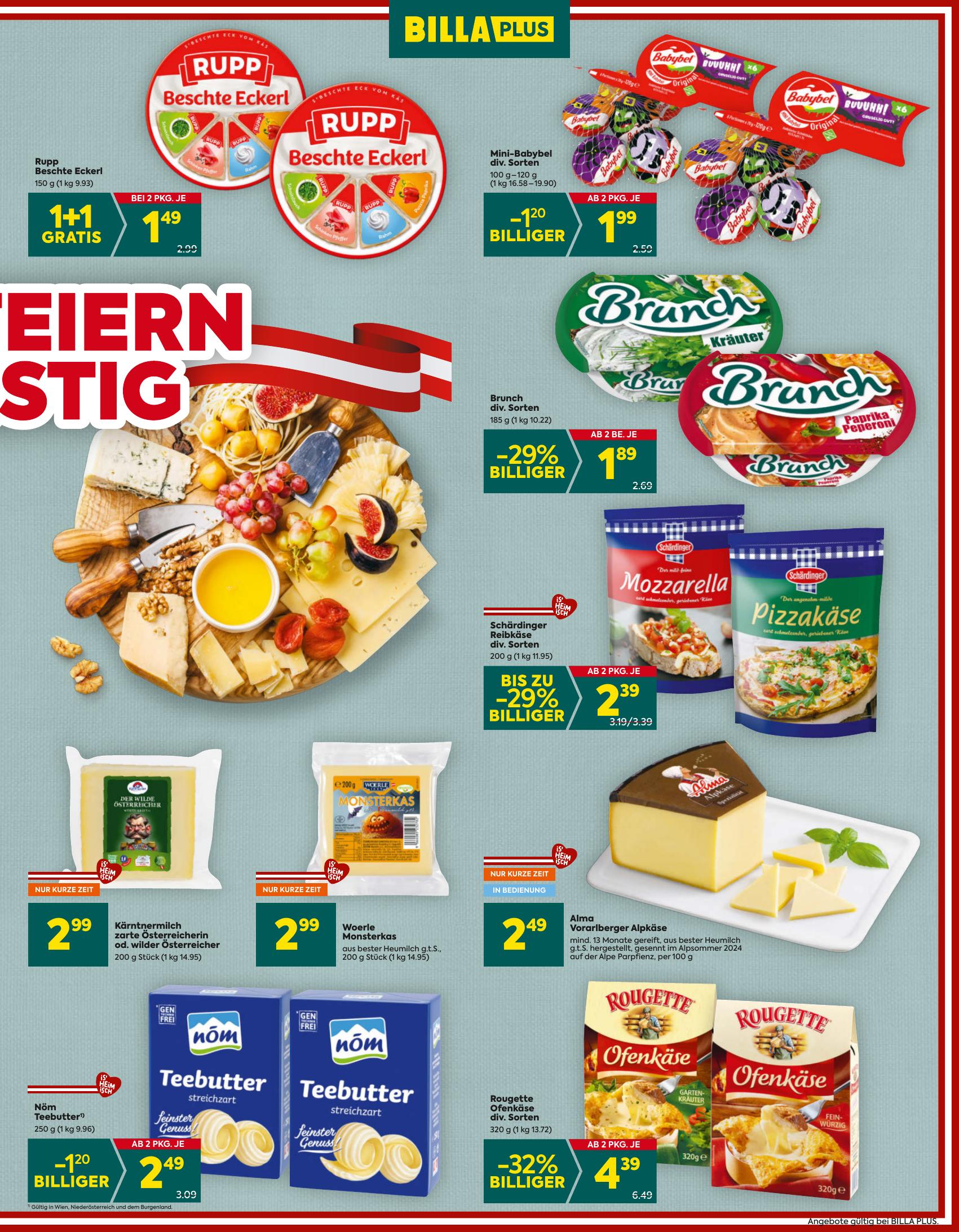 Billa Plus flyer page