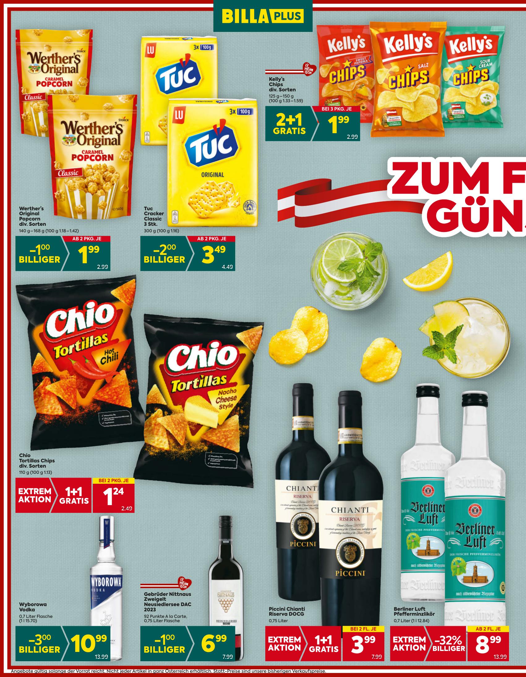 Billa Plus flyer page