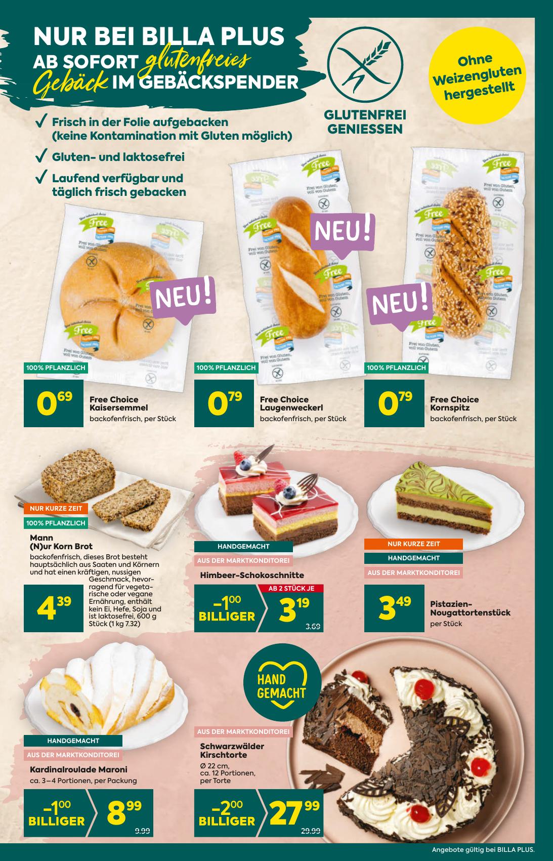 Billa Plus flyer page