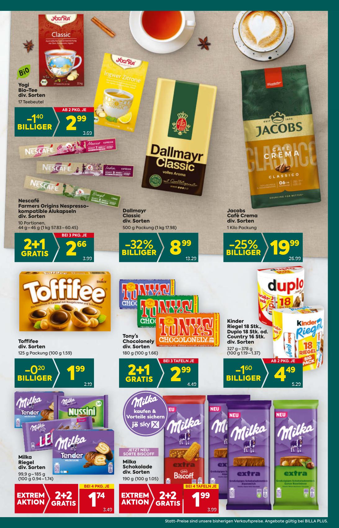 Billa Plus flyer page