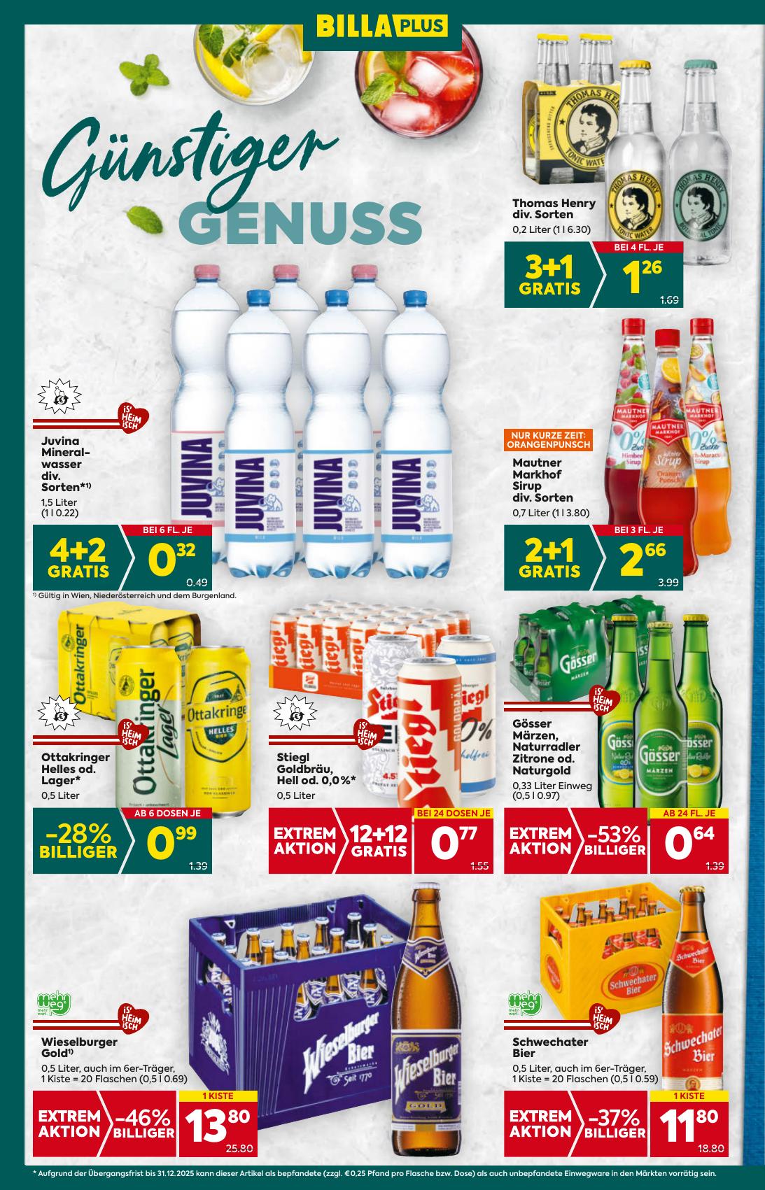 Billa Plus flyer page