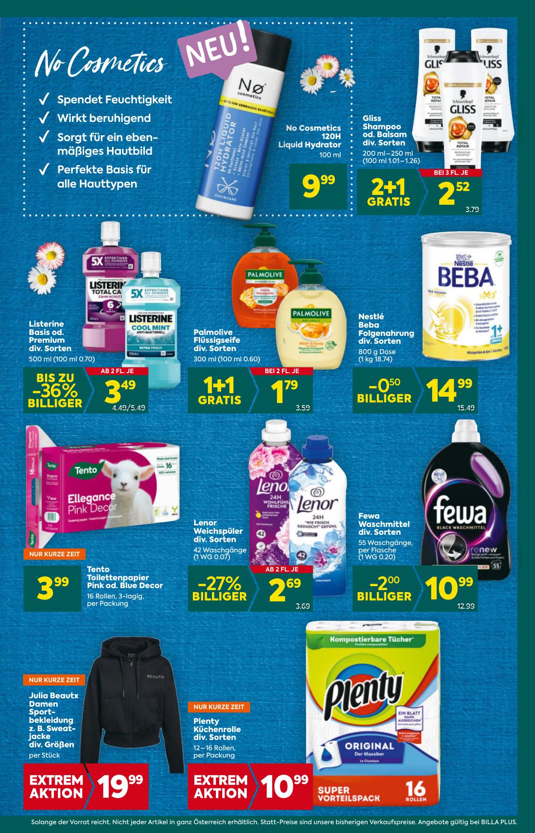 Billa Plus flyer page
