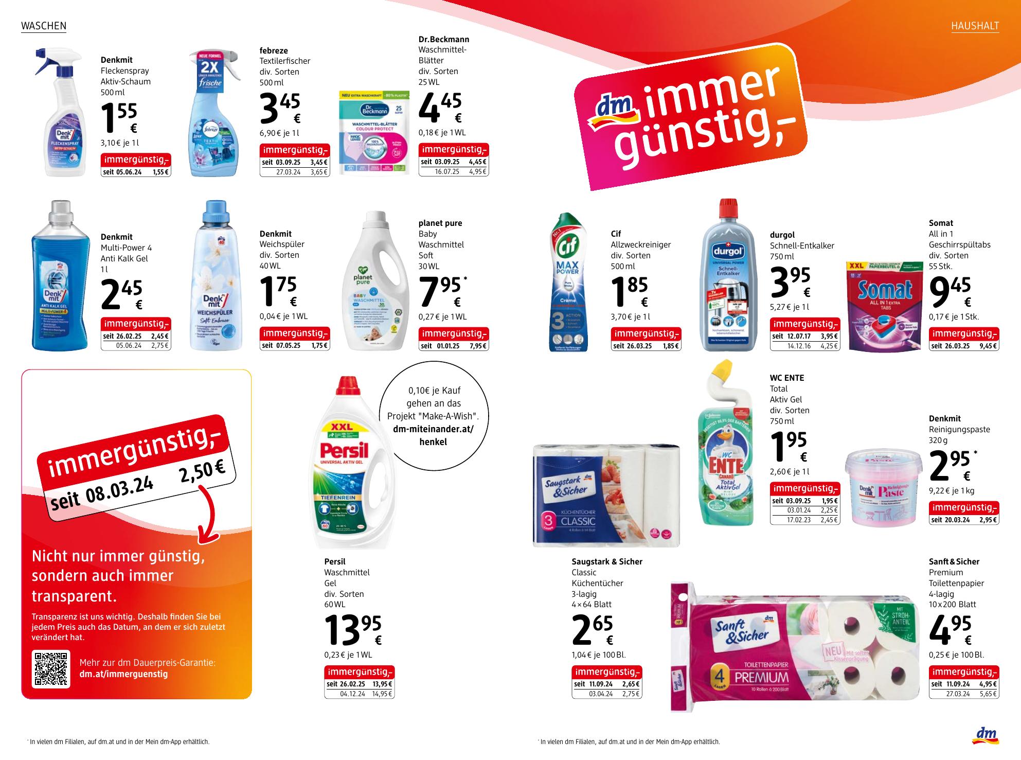 DM Drogerie flyer page