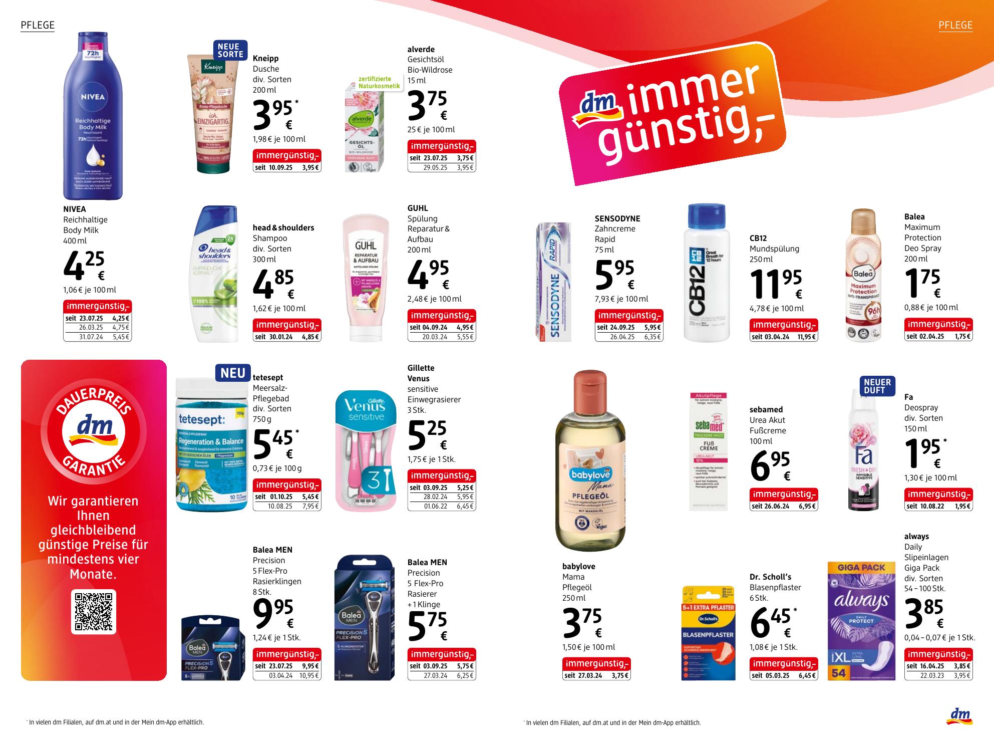 DM Drogerie flyer page