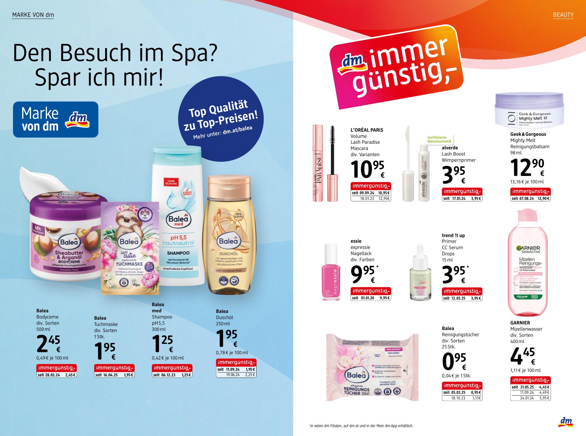 DM Drogerie flyer page