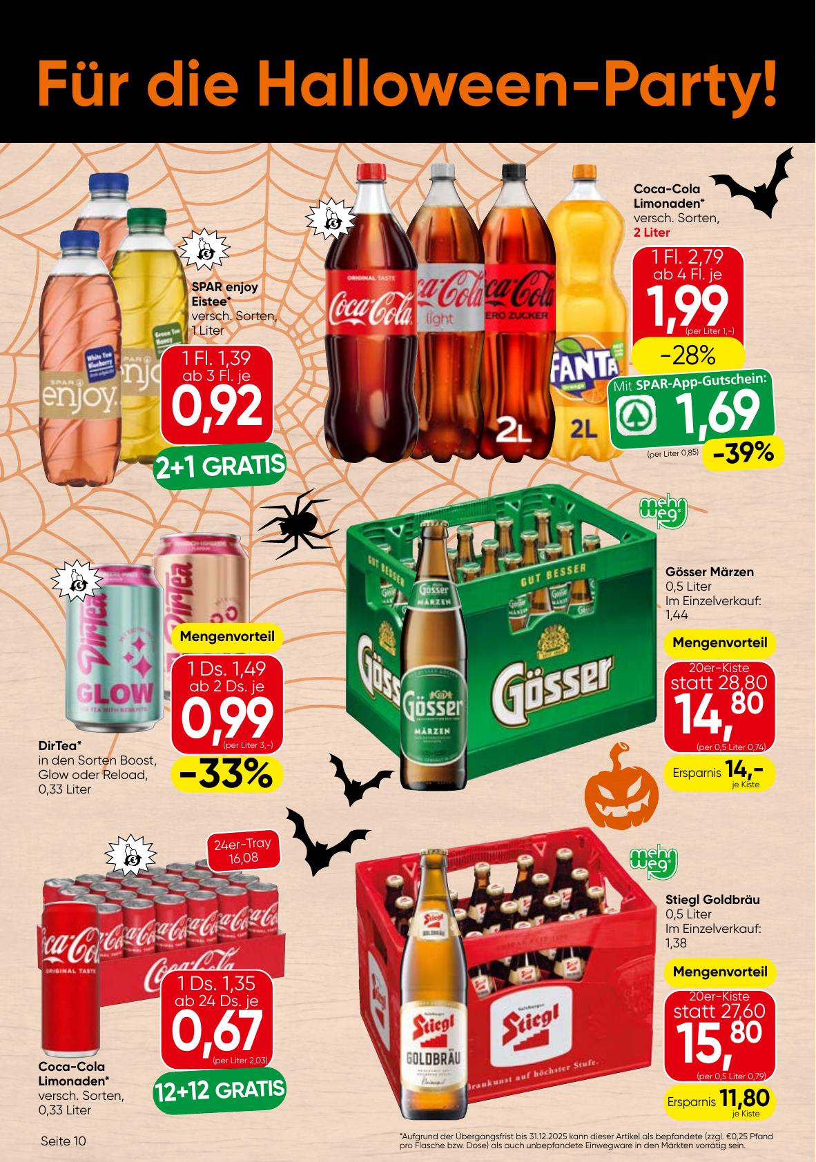 Eurospar flyer page