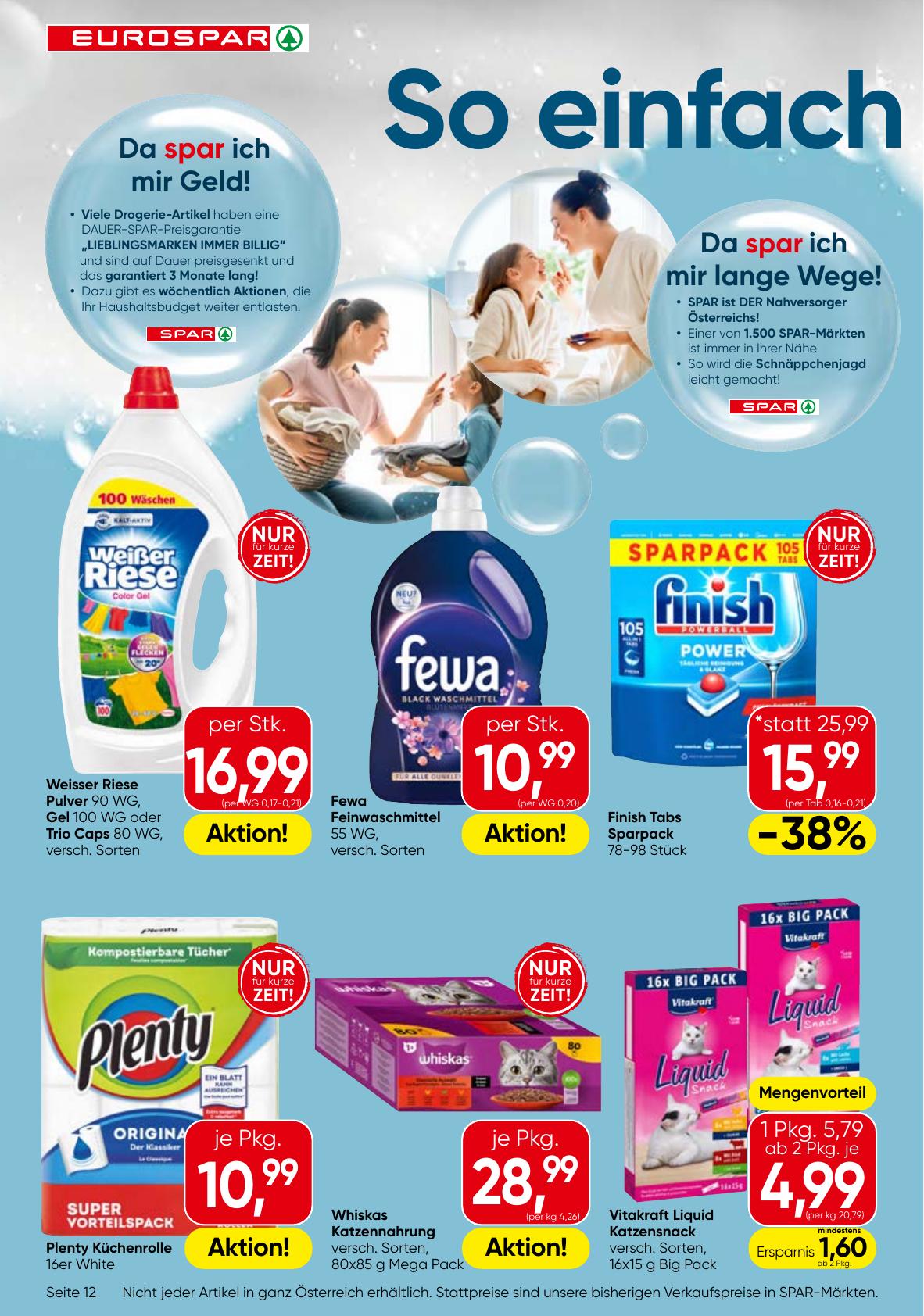 Eurospar flyer page