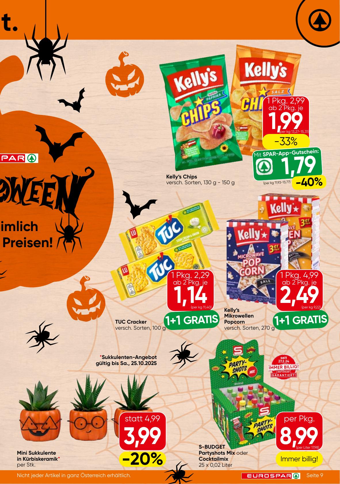 Eurospar flyer page