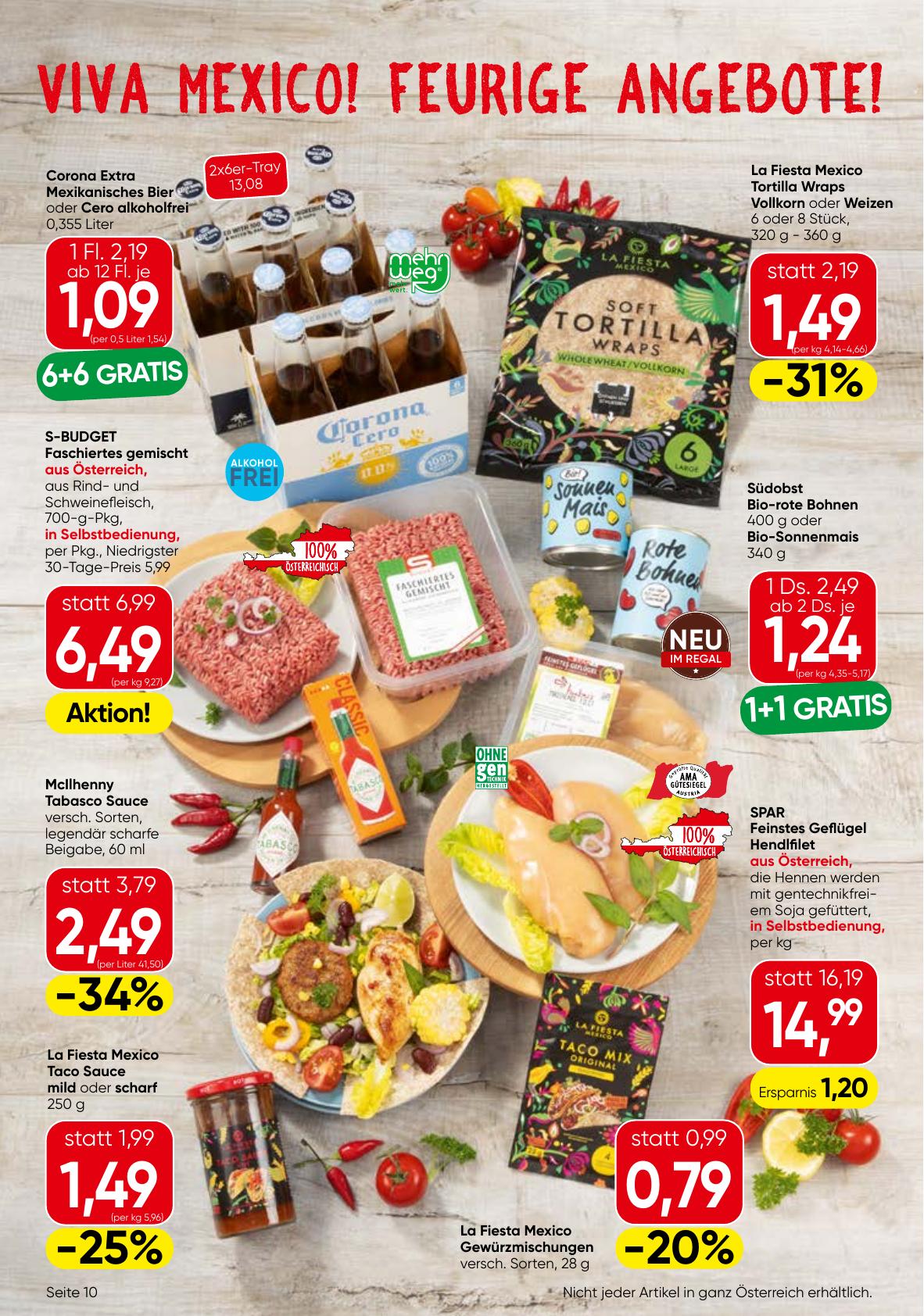 Eurospar flyer page