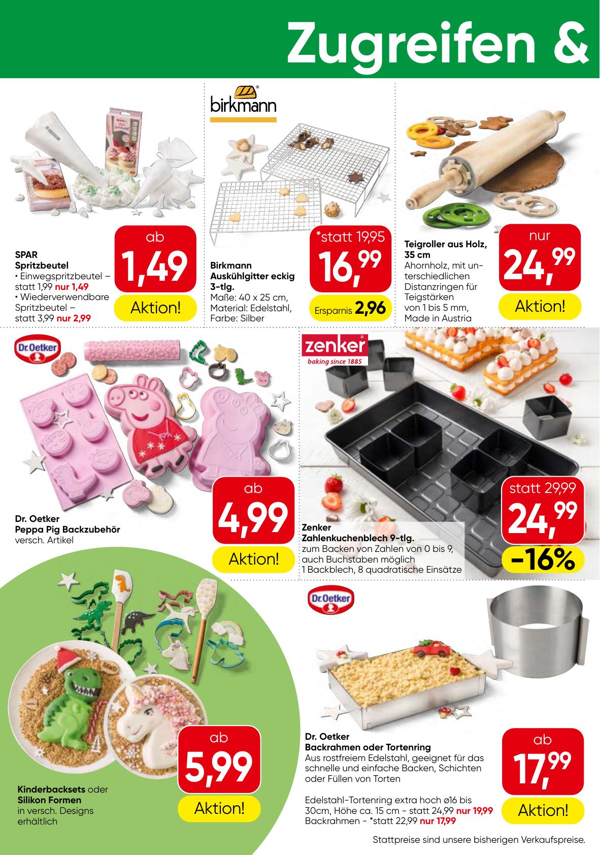Eurospar flyer page