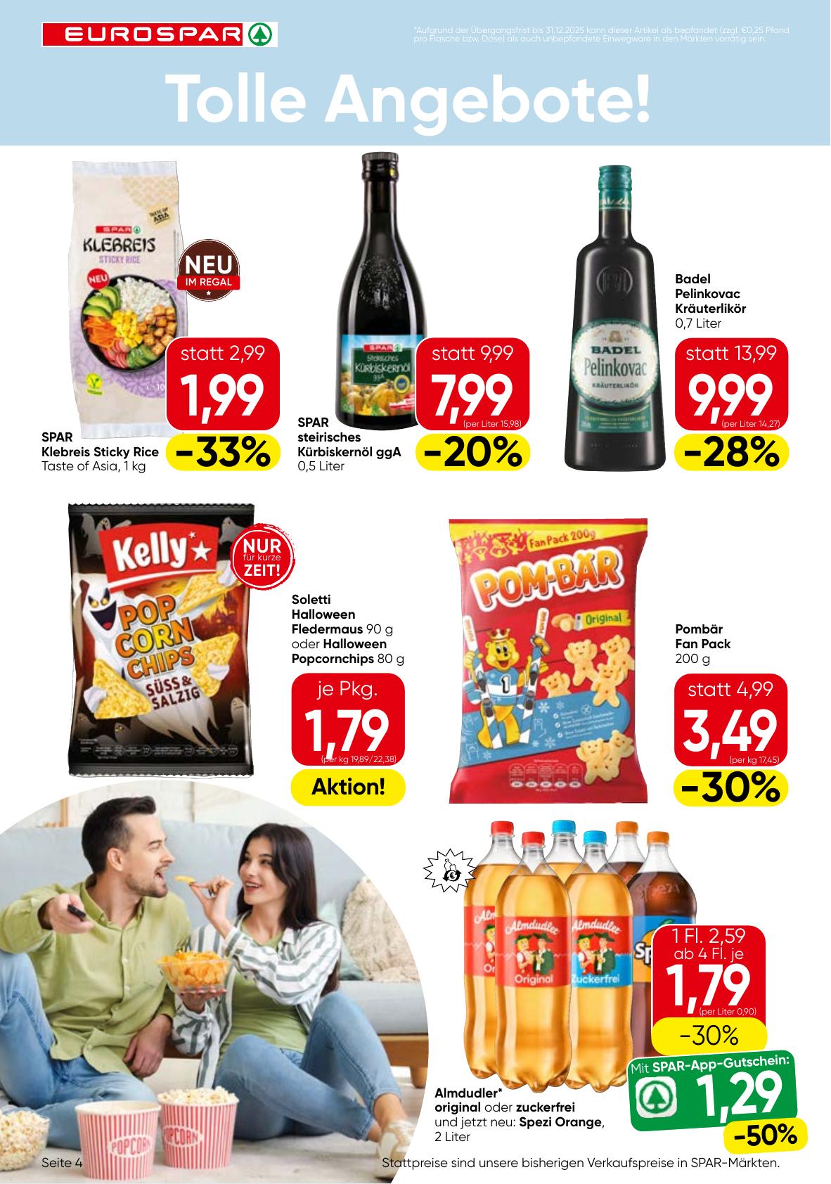 Eurospar flyer page
