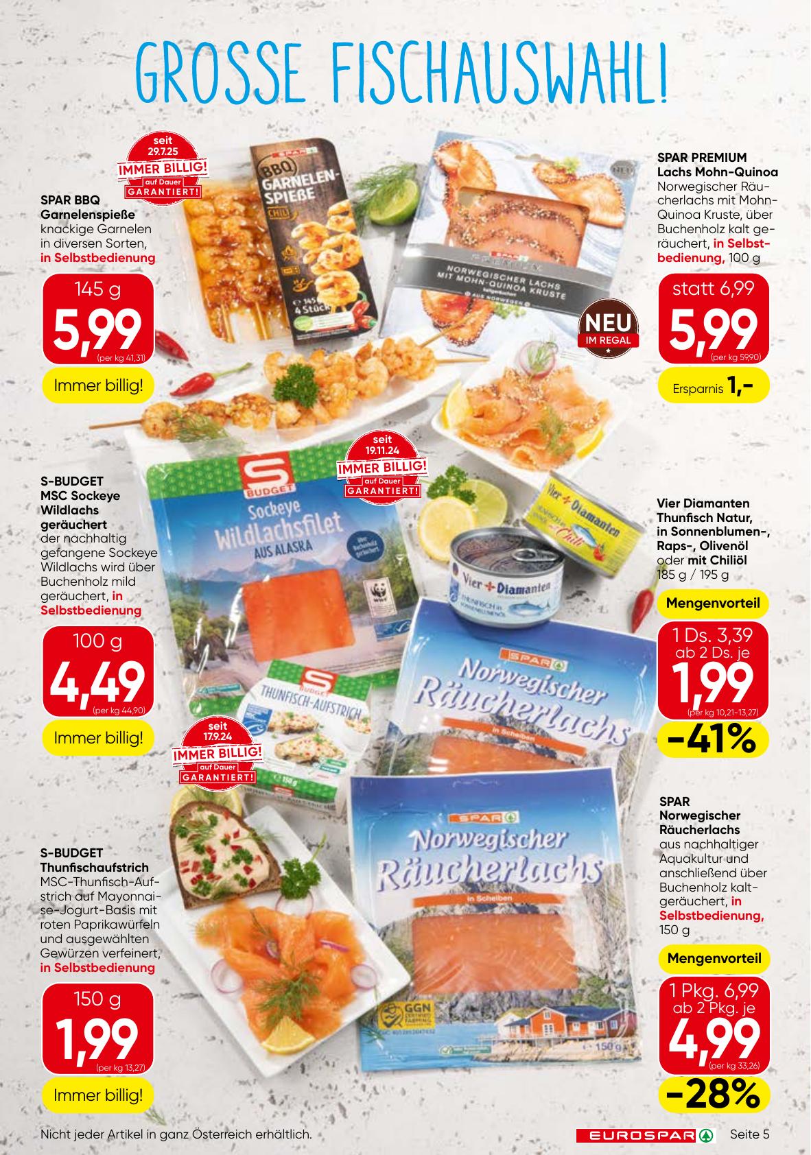 Eurospar flyer page
