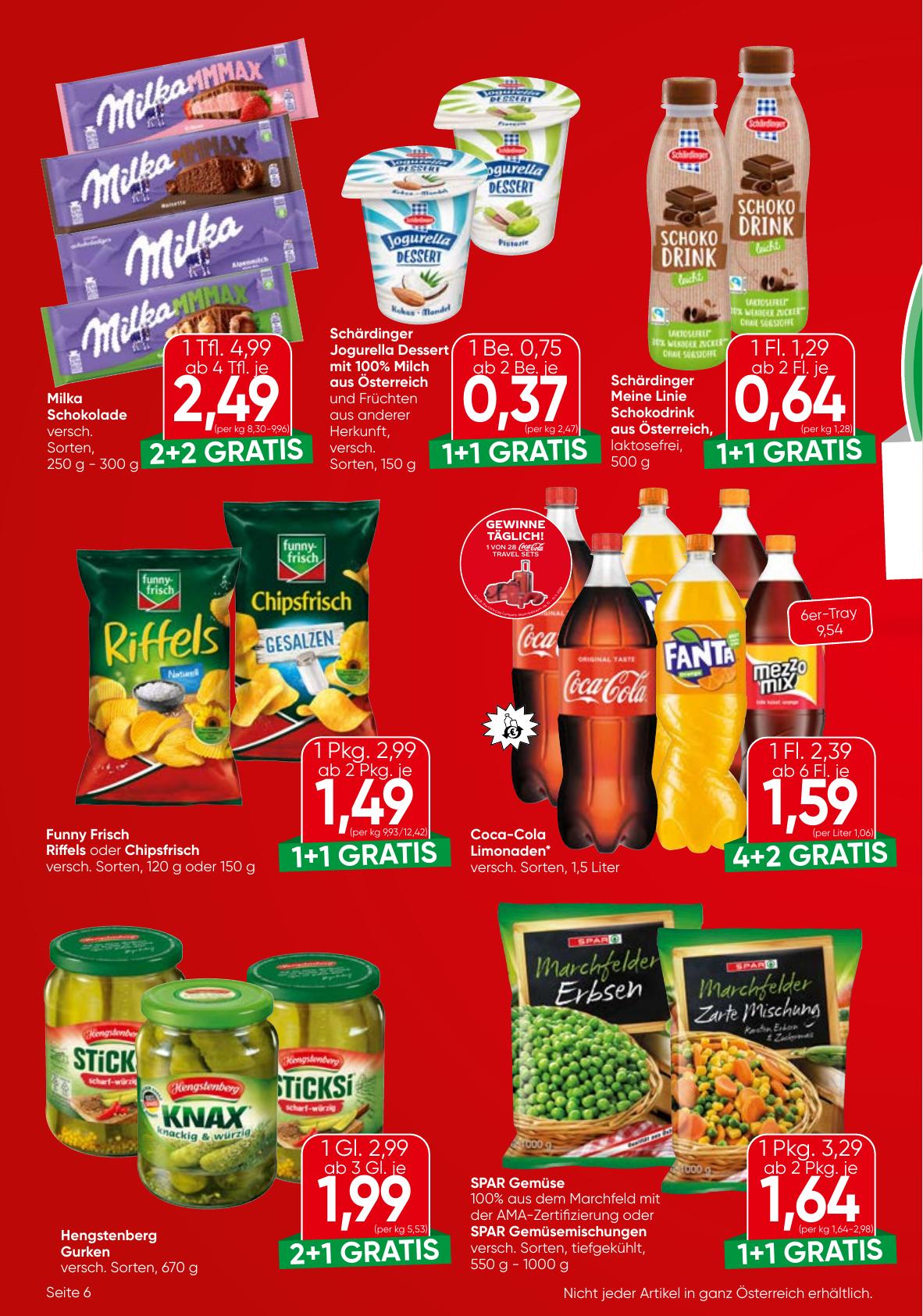 Eurospar flyer page