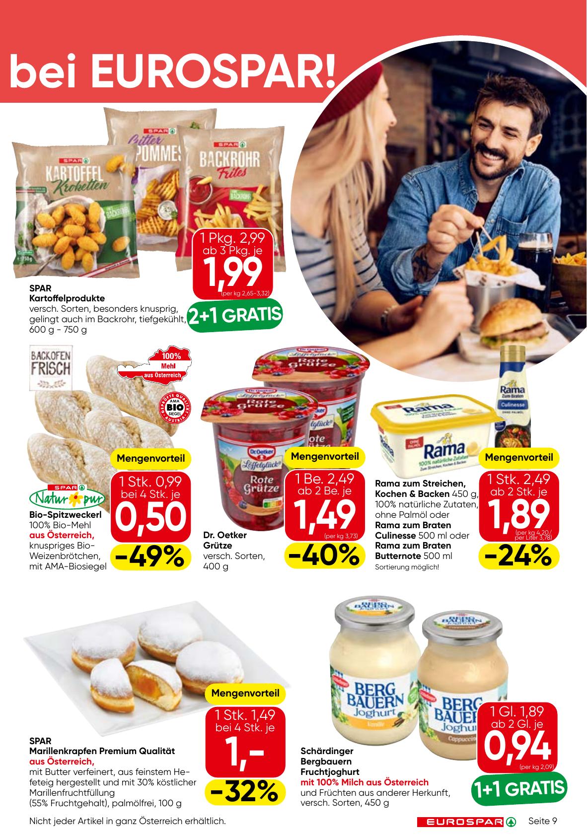 Eurospar flyer page