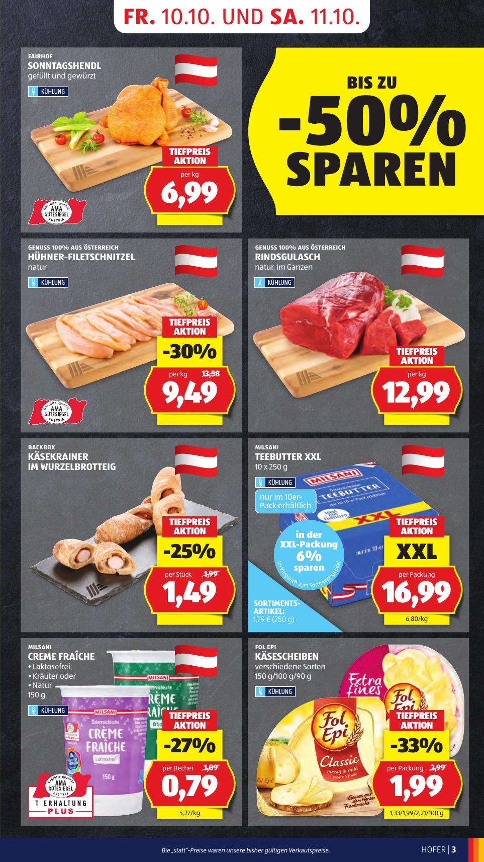 Hofer flyer page
