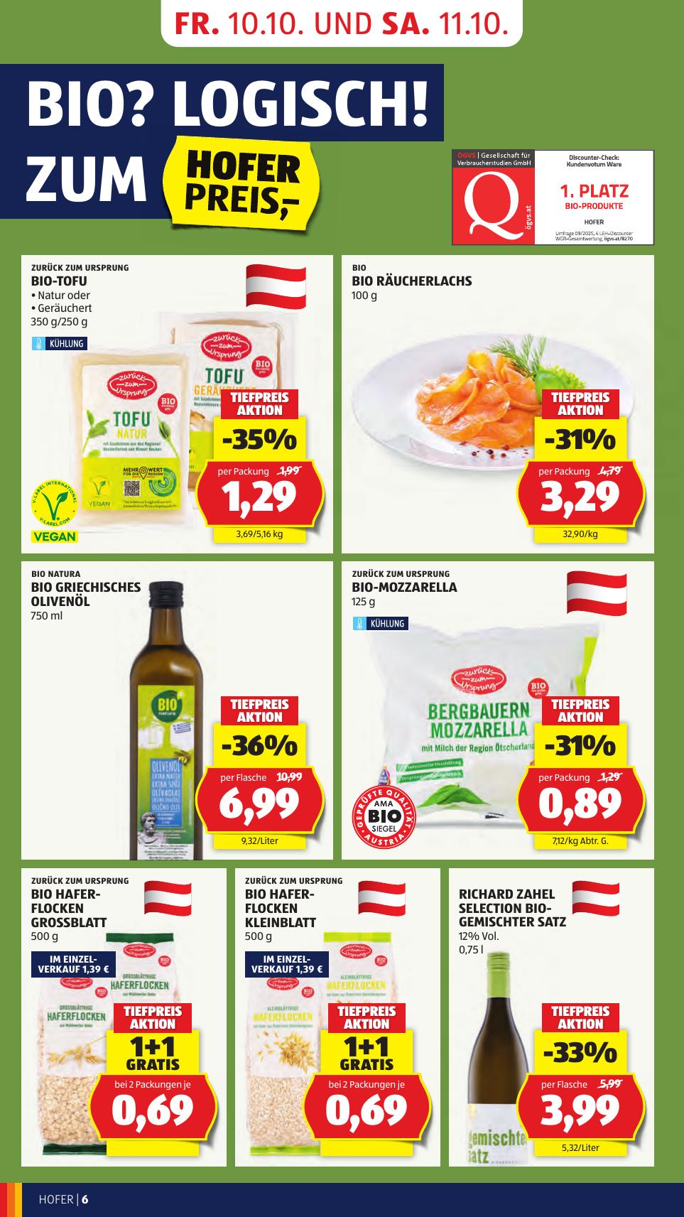 Hofer flyer page