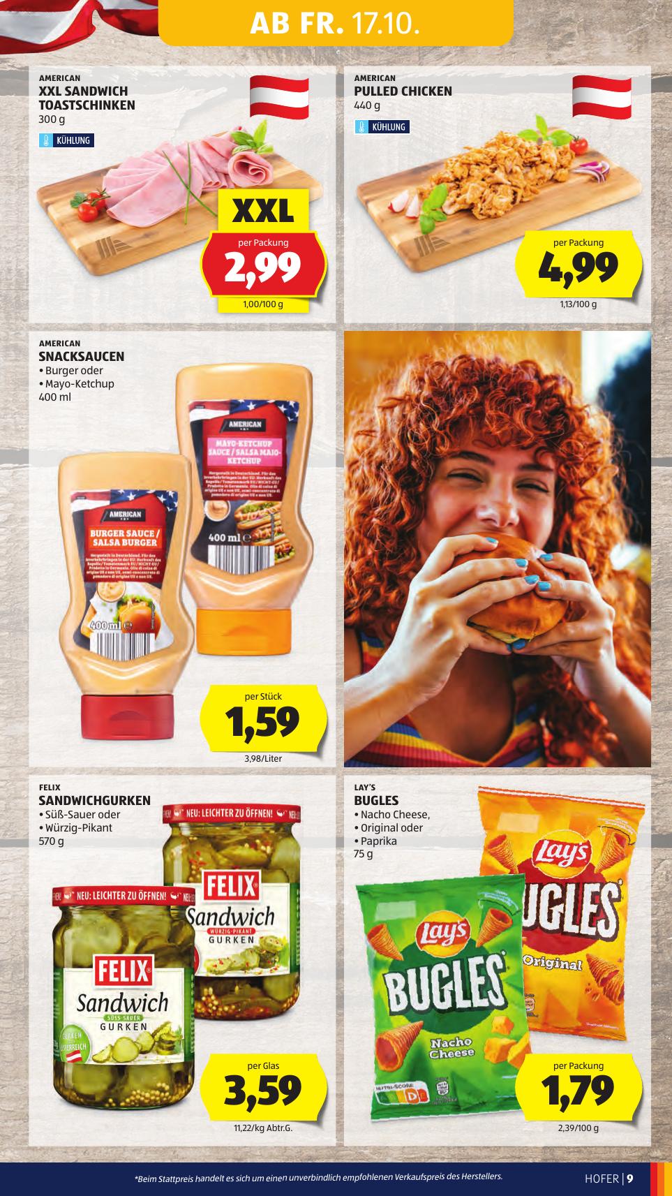 Hofer flyer page
