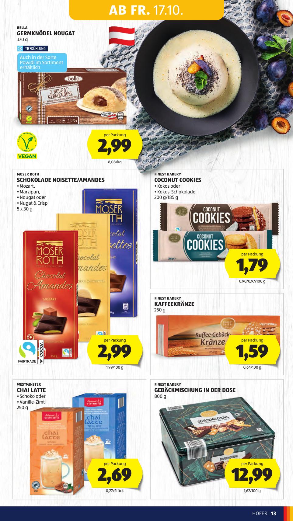 Hofer flyer page