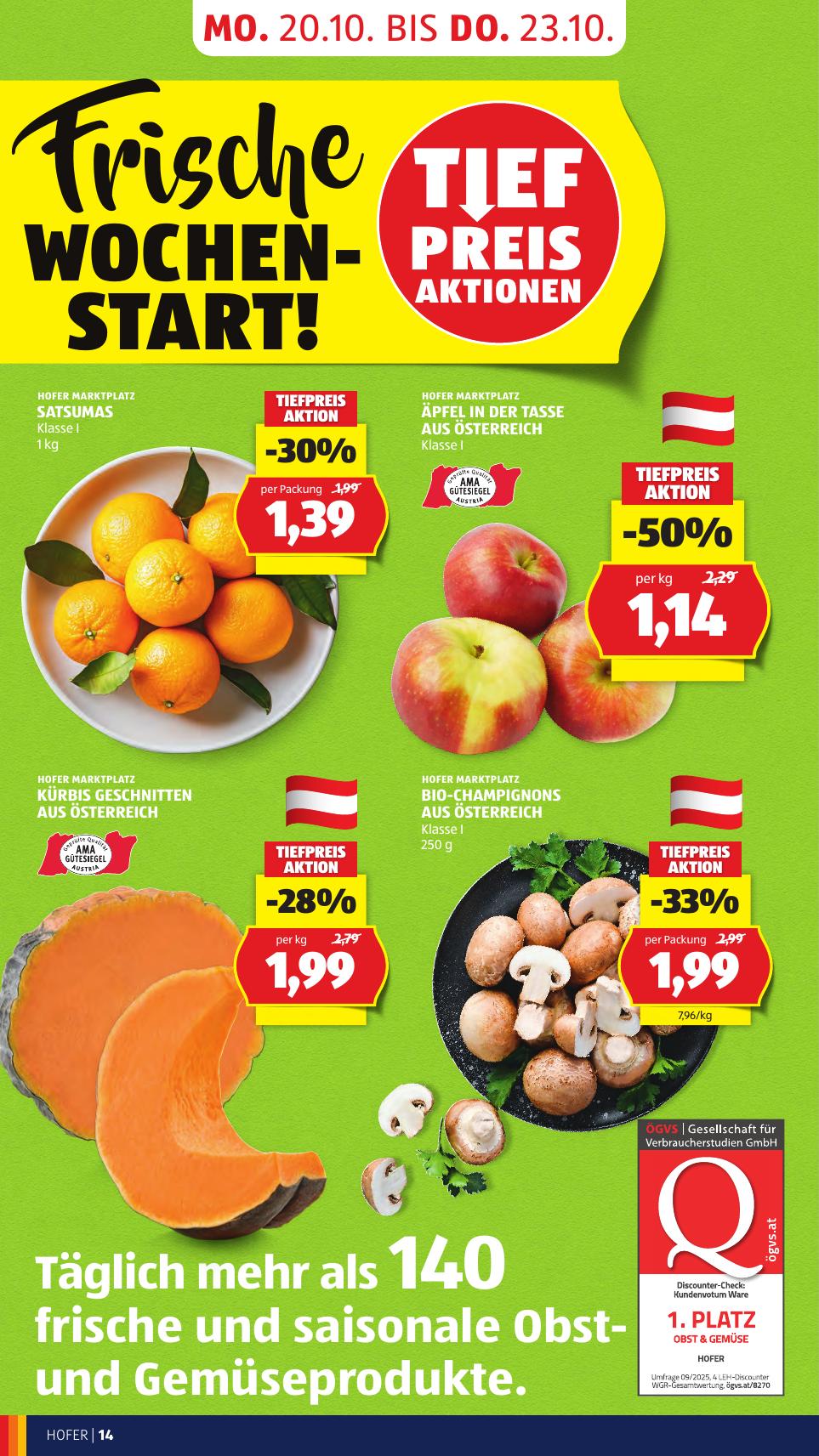 Hofer flyer page