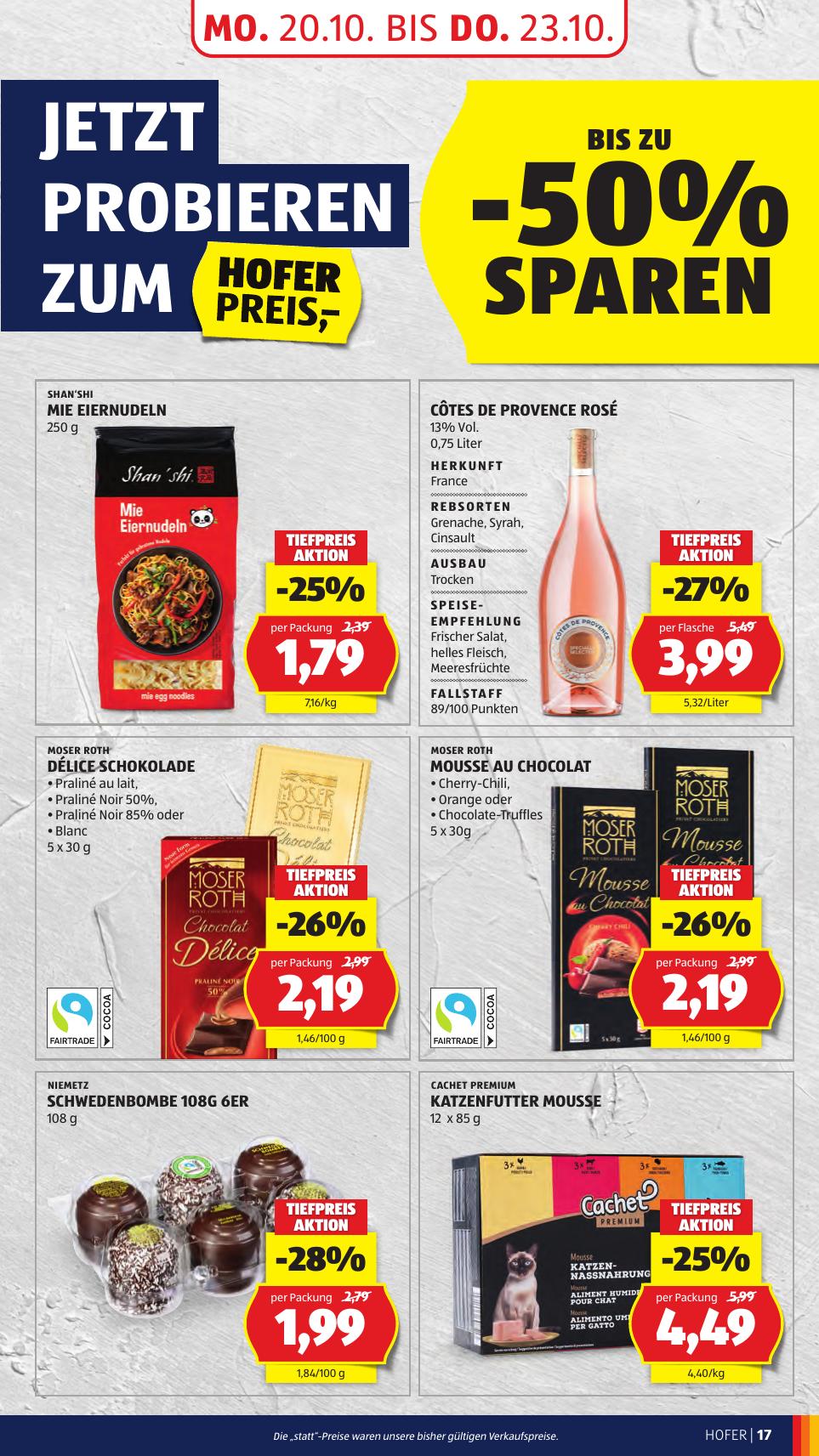 Hofer flyer page