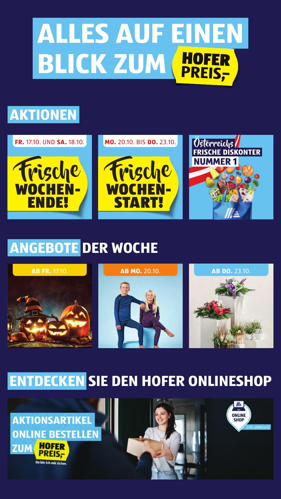 Hofer flyer page