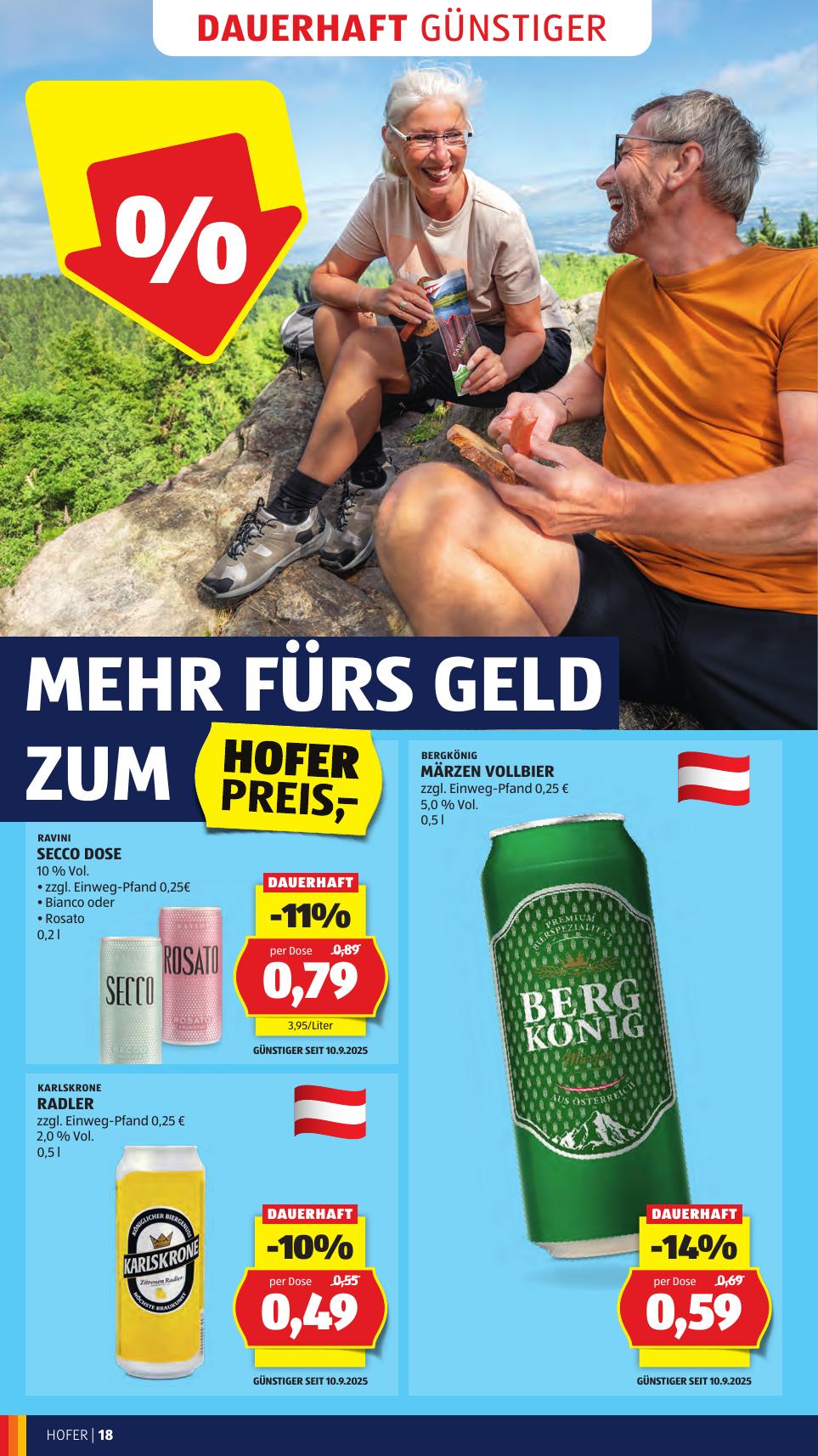 Hofer flyer page