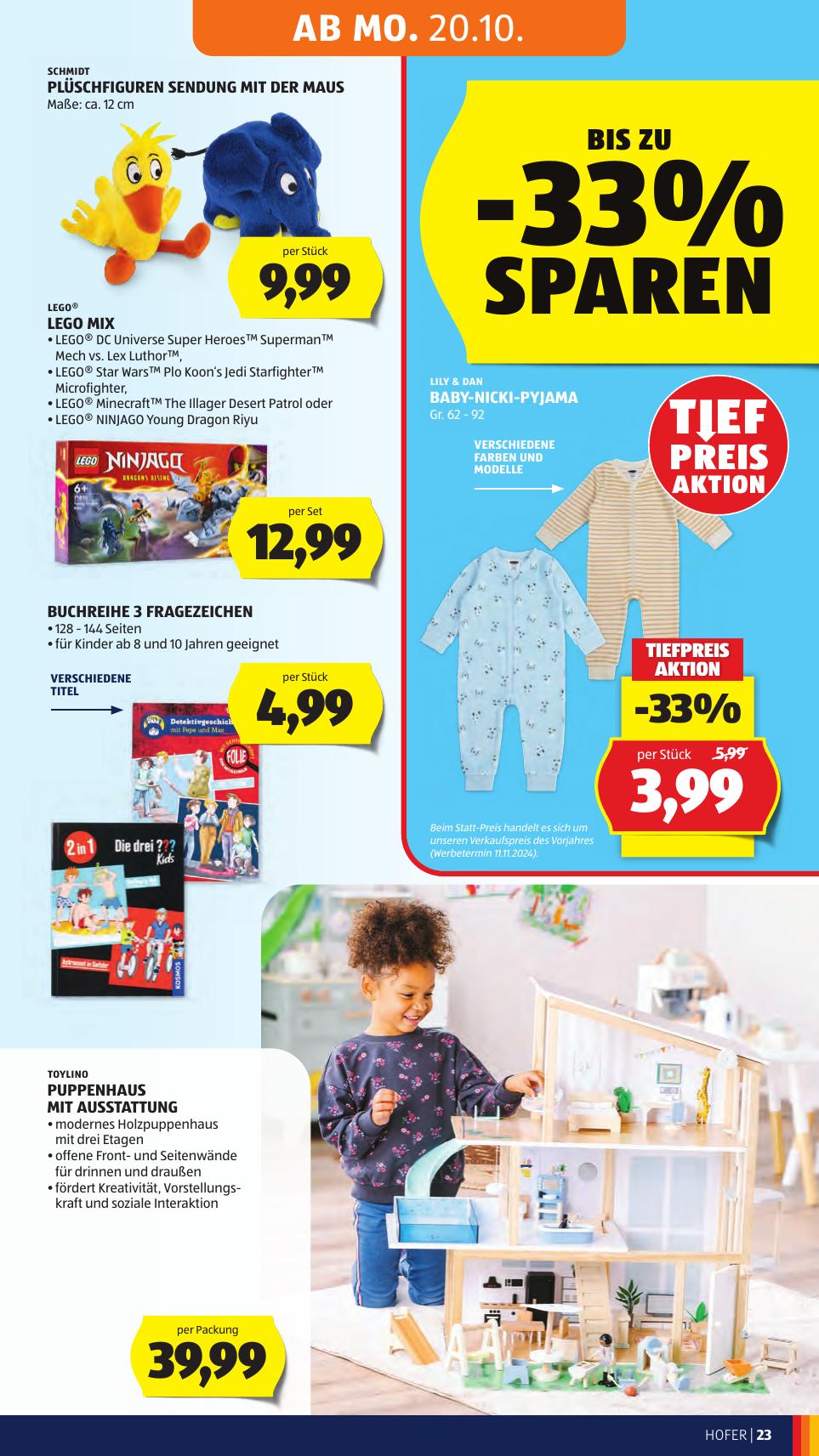 Hofer flyer page