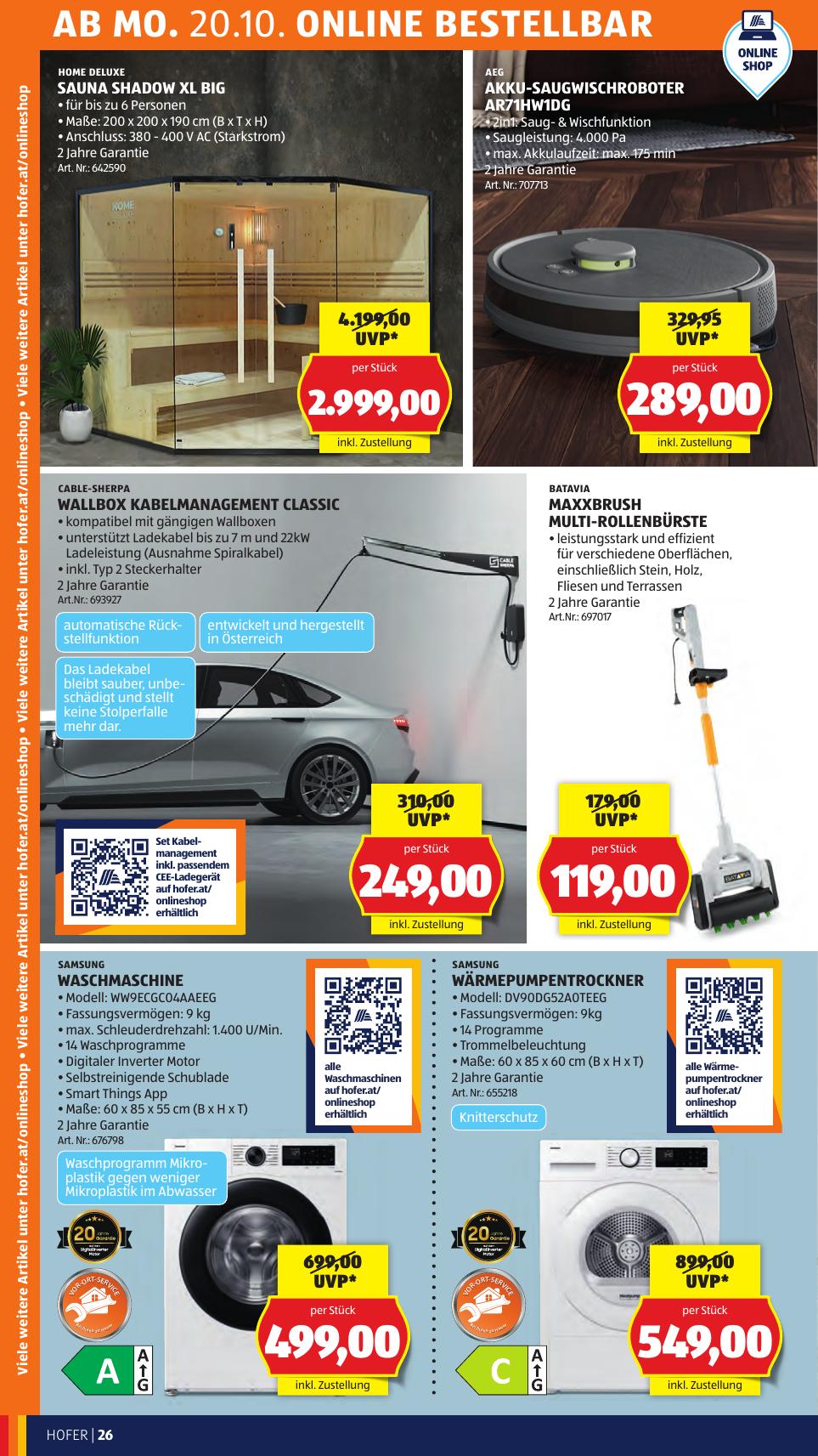 Hofer flyer page