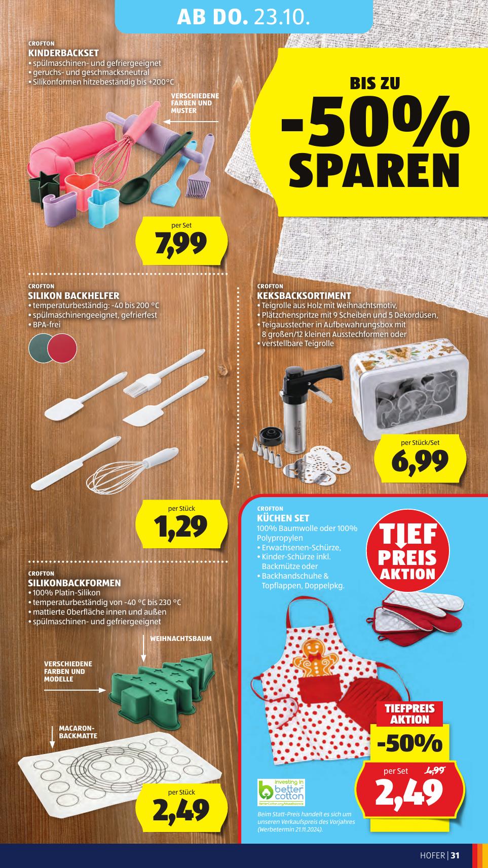 Hofer flyer page