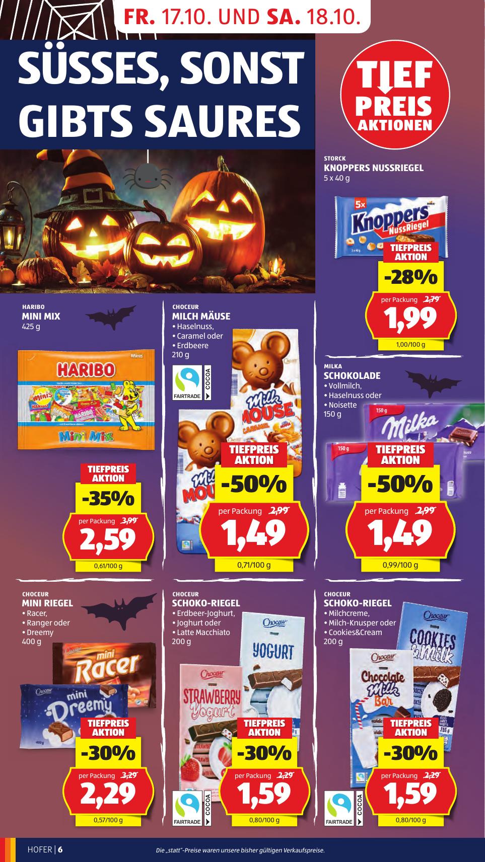 Hofer flyer page