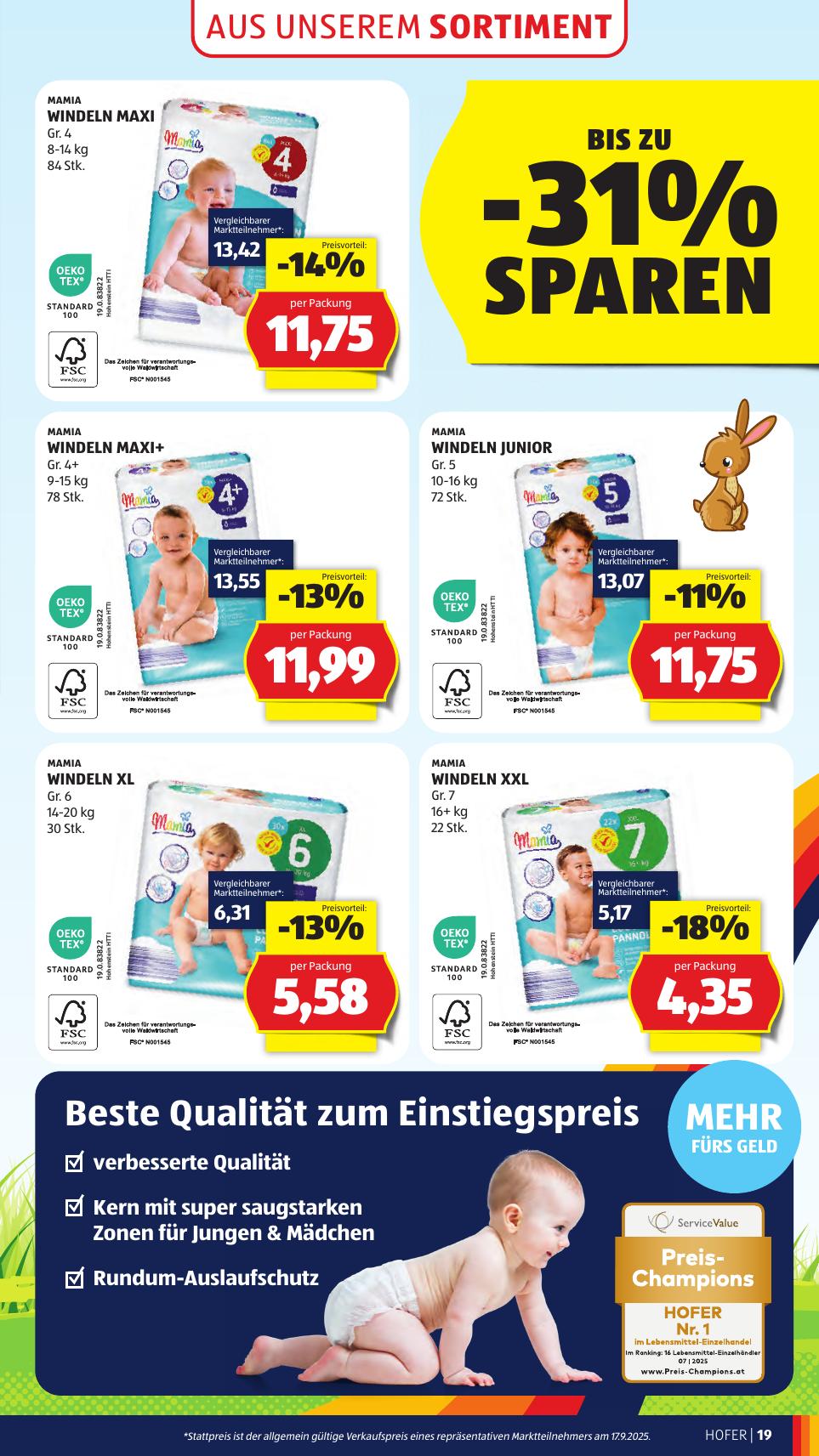 Hofer flyer page