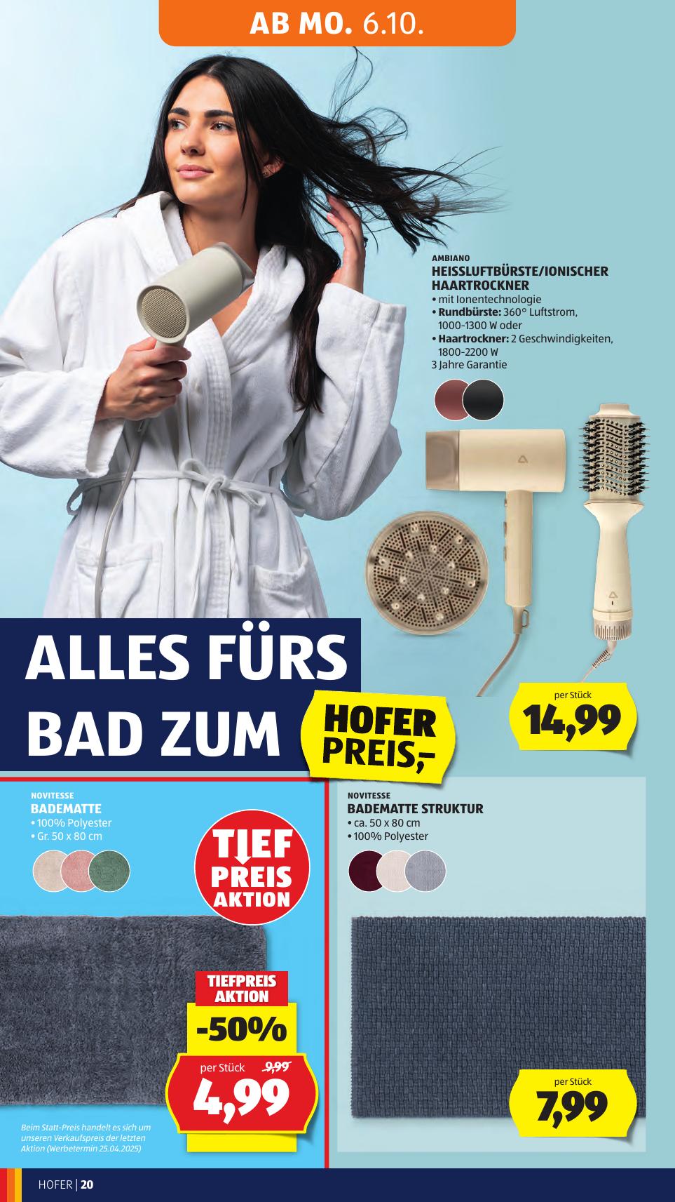 Hofer flyer page